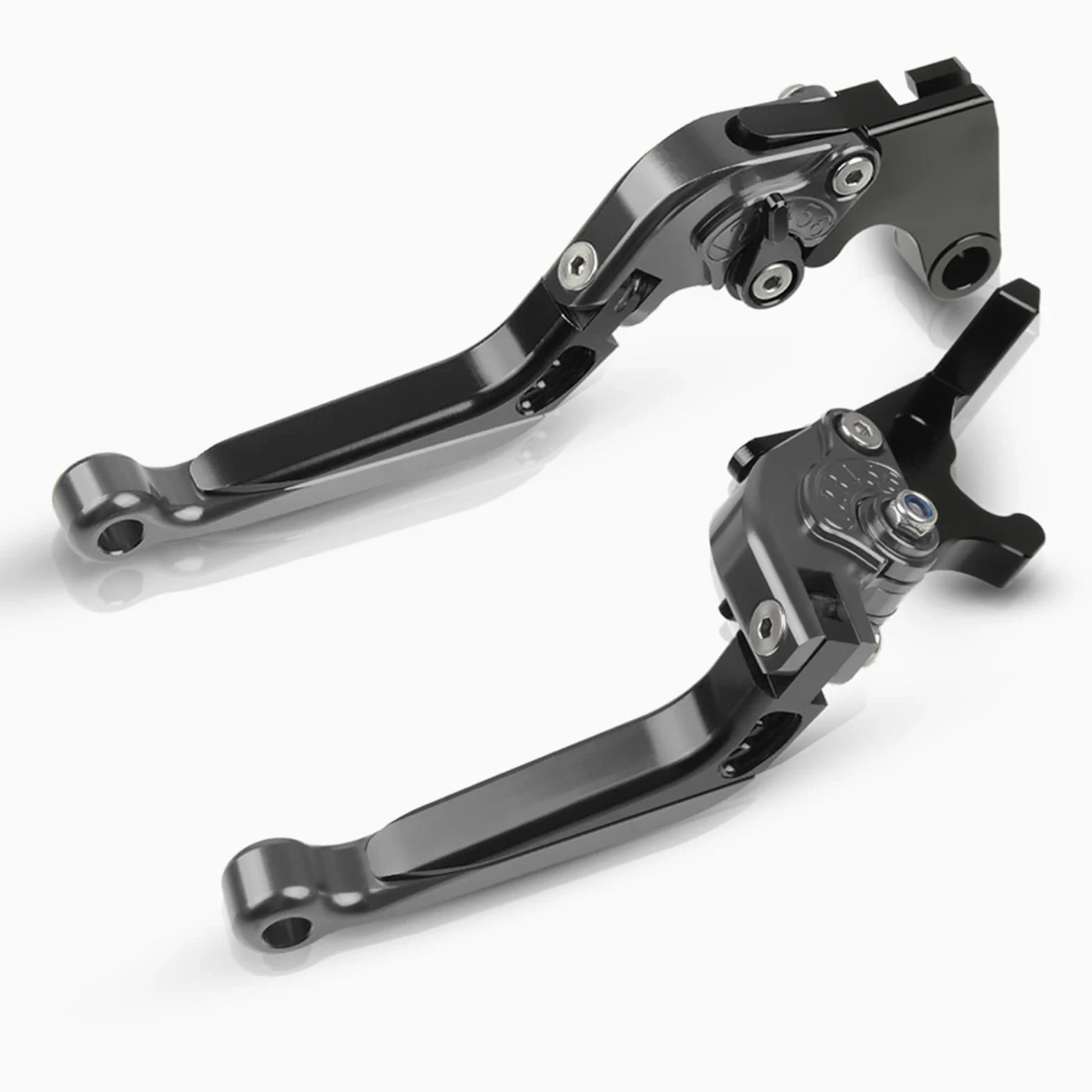 CNC Conjunto de Palanca de Embrague y Freno Extensibles Plegables para CB650R CB 650 R CBR650R CBR 650 R 2019-2021 Negro