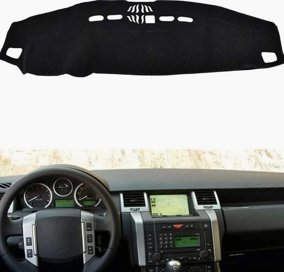 Alfombrilla Protectora para Salpicadero De Coche para Ran-GE Rover Sport 2005-2009 LHD,Alfombrilla Anti-UV para Salpicadero Protector Antideslizante,Interiores para Consola Central