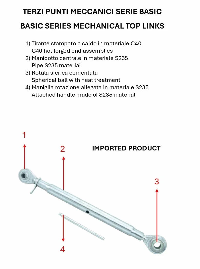 Tercer Punto Ama Basic Cat I M27x3 430-640 mm