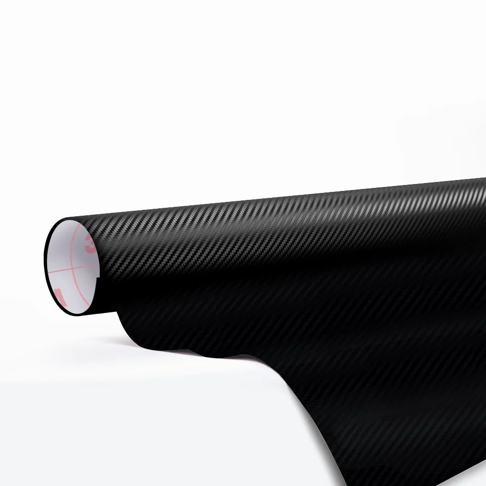 3M Di-Noc Carbon Fiber Matte Black Vinyl Car Wrap Film Sheet Roll - CA421 - 3ft x 4ft (12 sq/ft) (36" x 48")