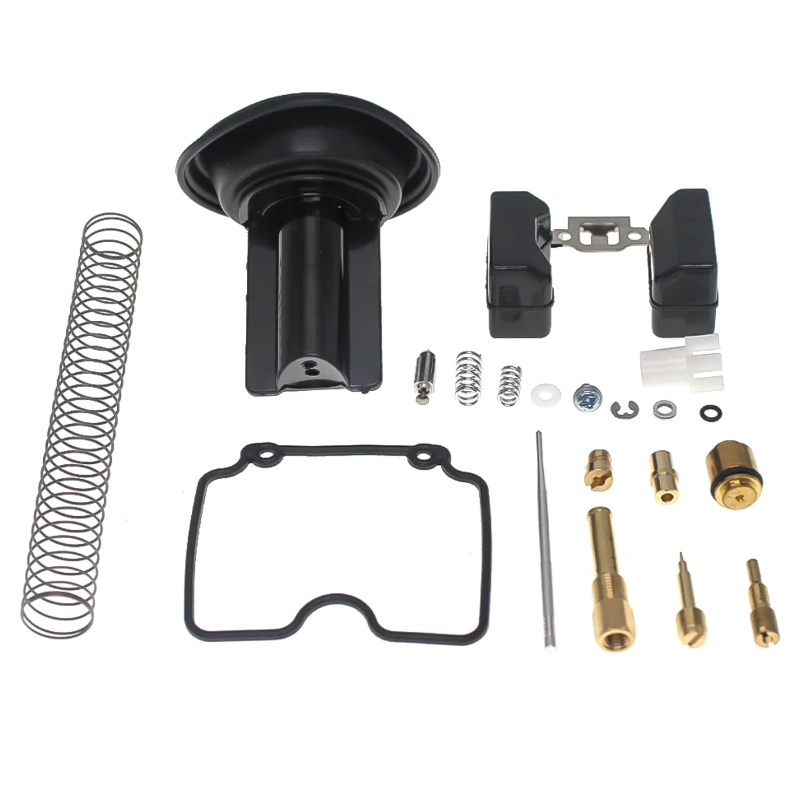 Kits Reparación Carburador Kit De Reparación De Carburador Motocicleta, Pieza De Flotador De Émbolo Compatible Con TK MV30 PD30 30Mm 250Cc ATV Para ATV250 EN250 JS250 QM250GY GXT250 GP200