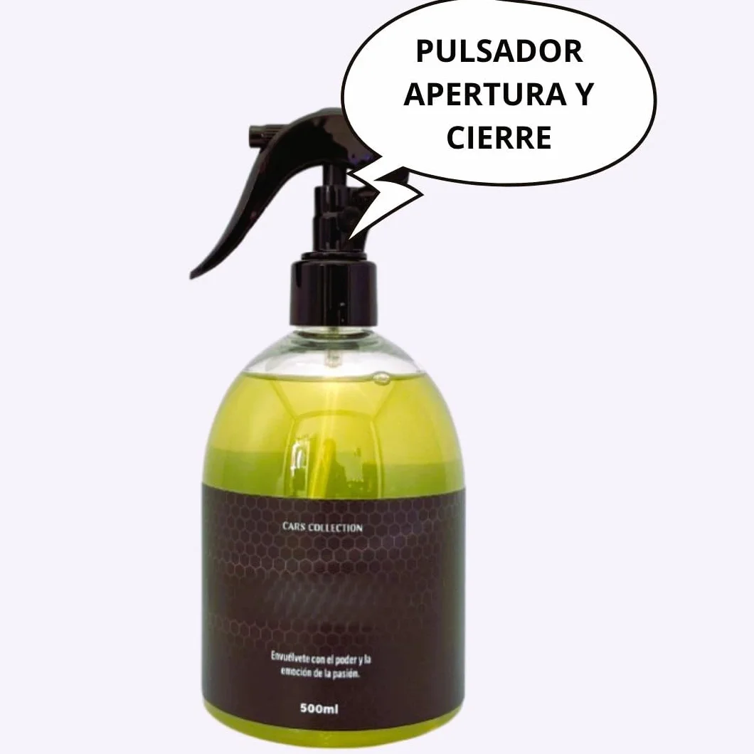 AutoFullCar - Ambientador Premium Línea CARS COLLECTION Para Coche, 500 ml. Fragancia De Lujo, Duración Prolongada - Ambientador Para Automoción, Hogar, Dormitorio, Oficina etc... (COCHE NUEVO)