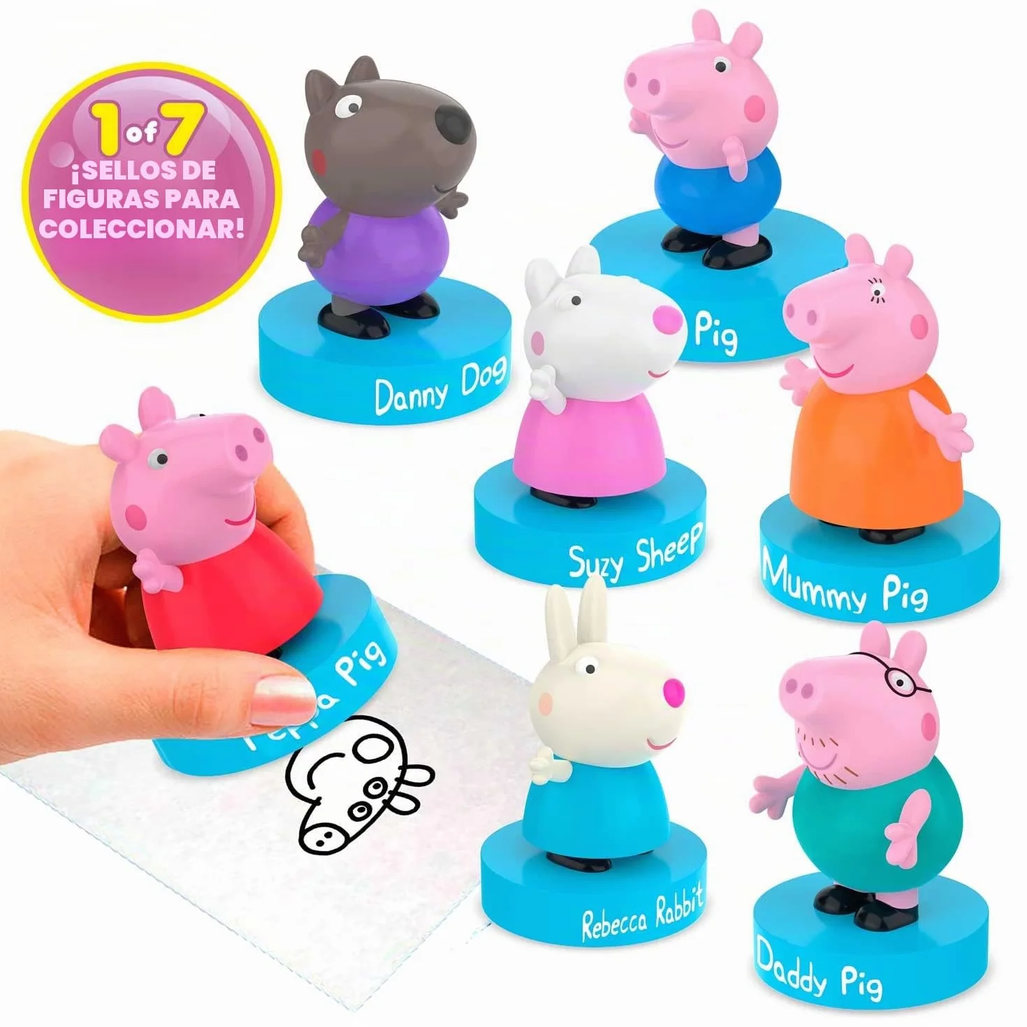 Peppa Pig Bombas de Baño Infantiles con Regalo Sorpresa 1 Unidad