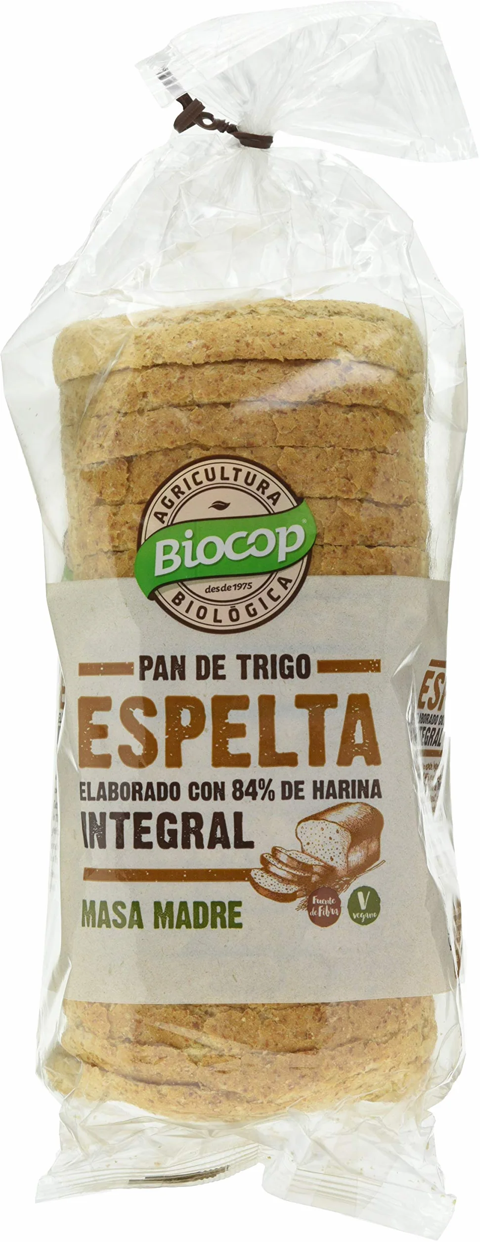 Biocop Pan Molde Espelta Integral 400 G