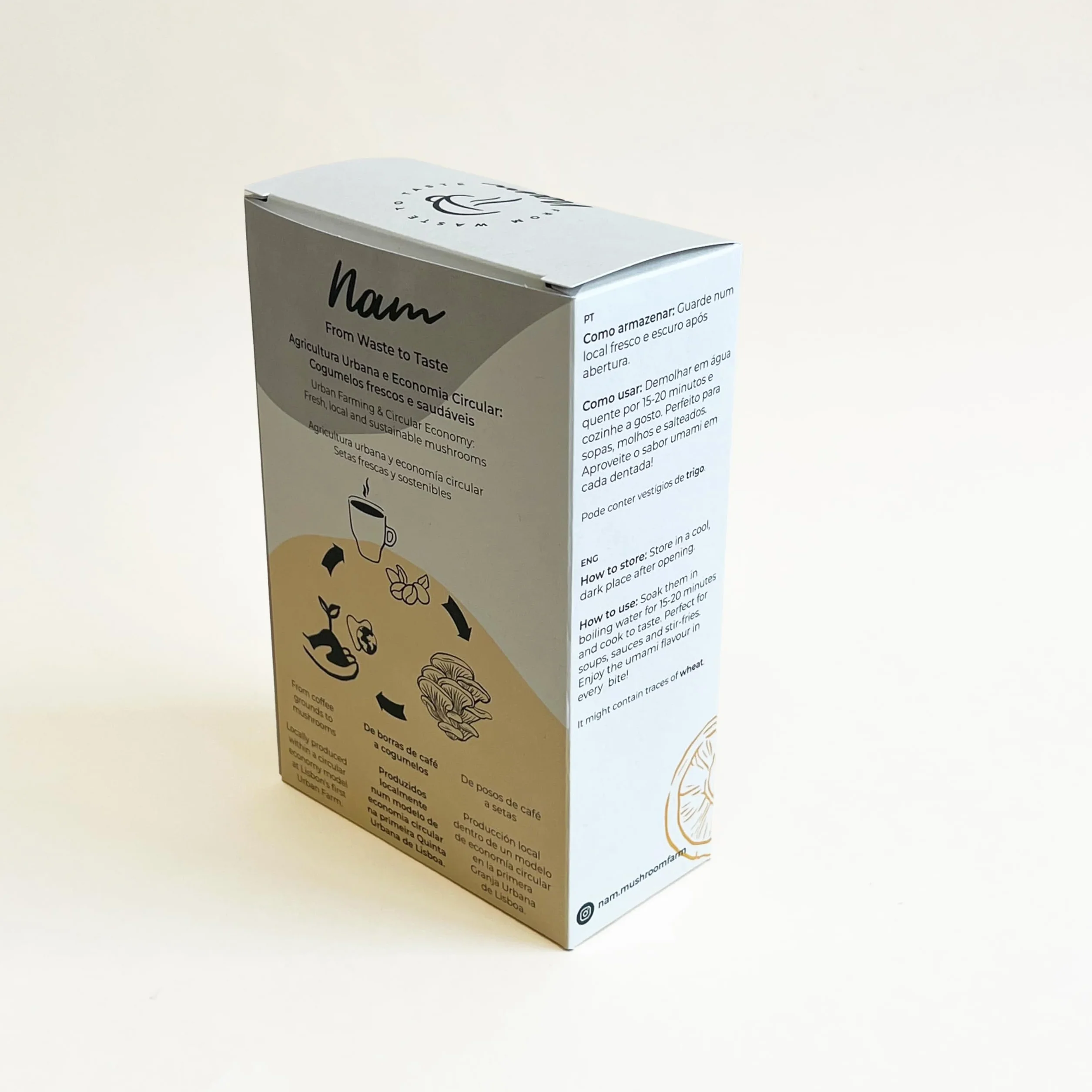 Setas Shiitake Deshidratadas 3x25g Champiñones Secos Comestibles Naturales
