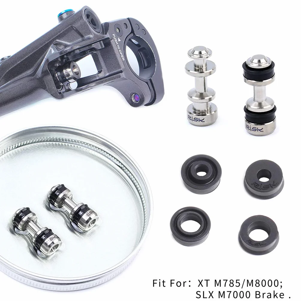 Kit de reparación de goma para palanca de freno de disco hidráulico de aleación para palanca de freno de disco XT M8000 M785 M700