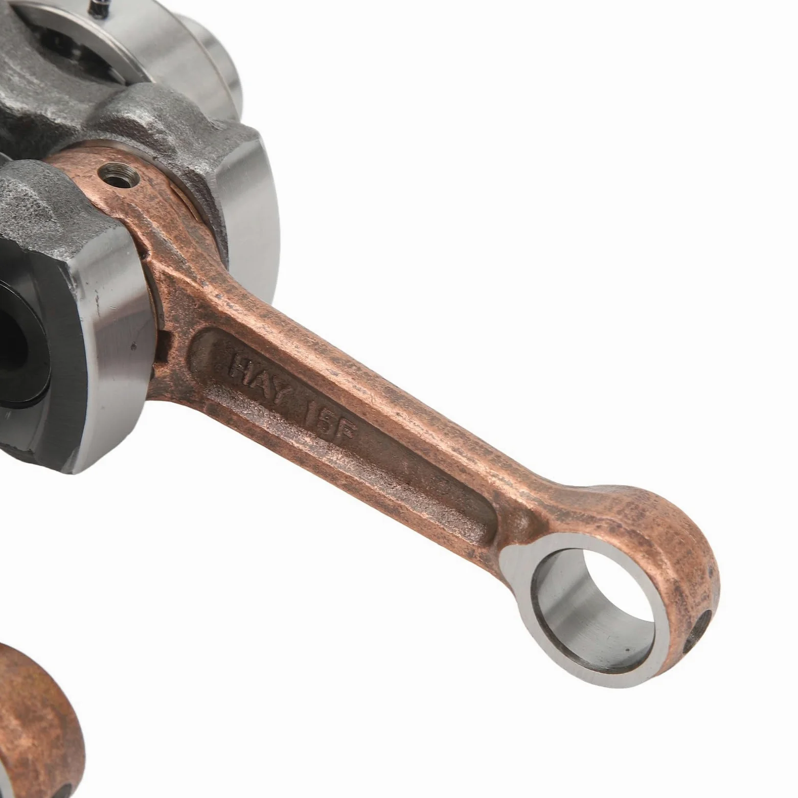 Cigüeñal Asamblea prueba precisión motor cigüeñal para fuera de borda 2 tiempos 9.9 15 motor aleación metal reemplazo directo