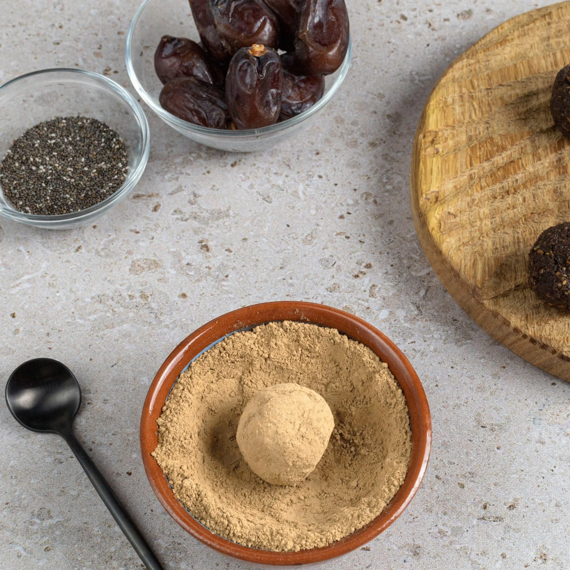 Alpi Nature Azúcar de Dátil Orgánico 1kg, Dátiles Orgánicos Molidos en Polvo, Sustituto del Azúcar