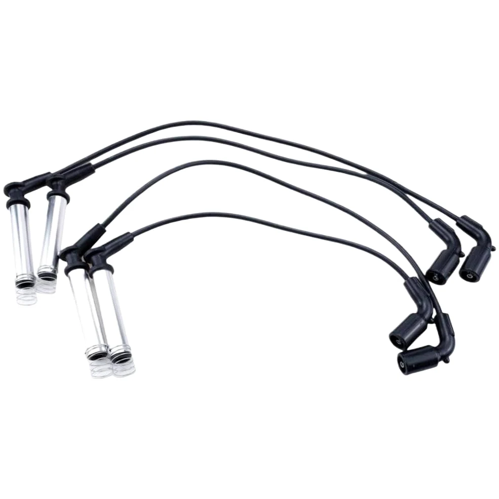 Juego de 4 cables de bujía de encendido compatibles con Sail Saloon 1.6L 2005-2014 y Sail SRV 1.6L 2004-2007