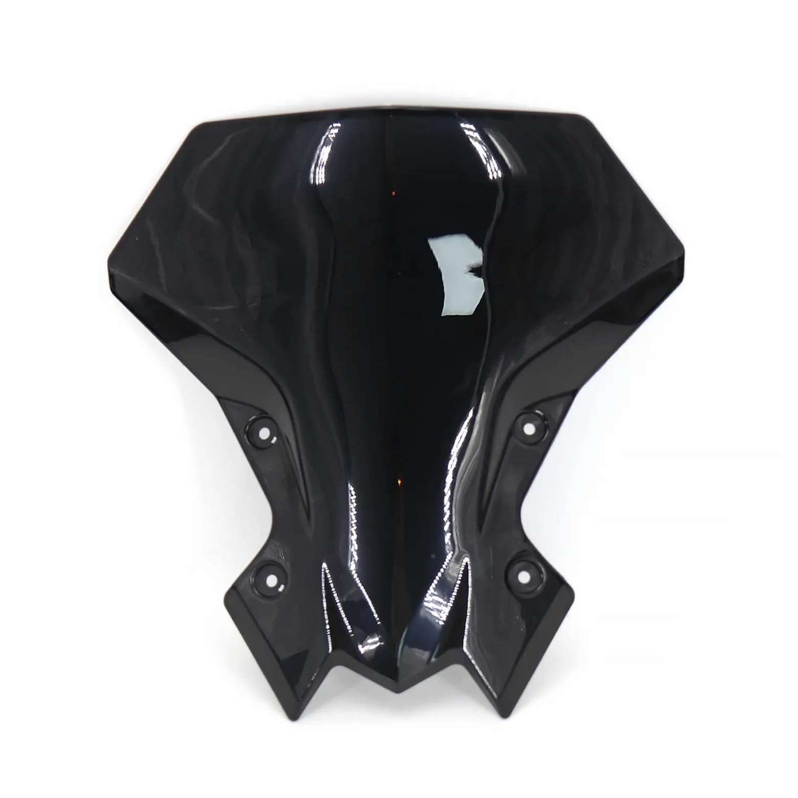 Parabrisas Moto para Kawasaki Z900 Z650 2020-2023, Deflector Deportivo, Visera Accesorio Motocicleta (Color: Negro)