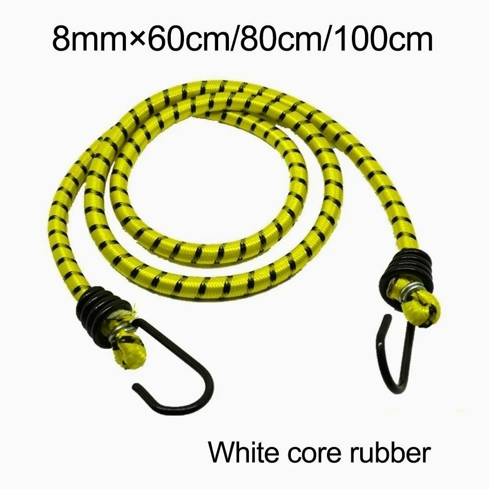 Correas de Amarre con trinquete, Correa de trinquete, Correa de Cuerda elástica para Equipaje, Cuerda elástica de Goma para Bicicleta, Motocicleta, Paquete de Carga, Banda de Goma