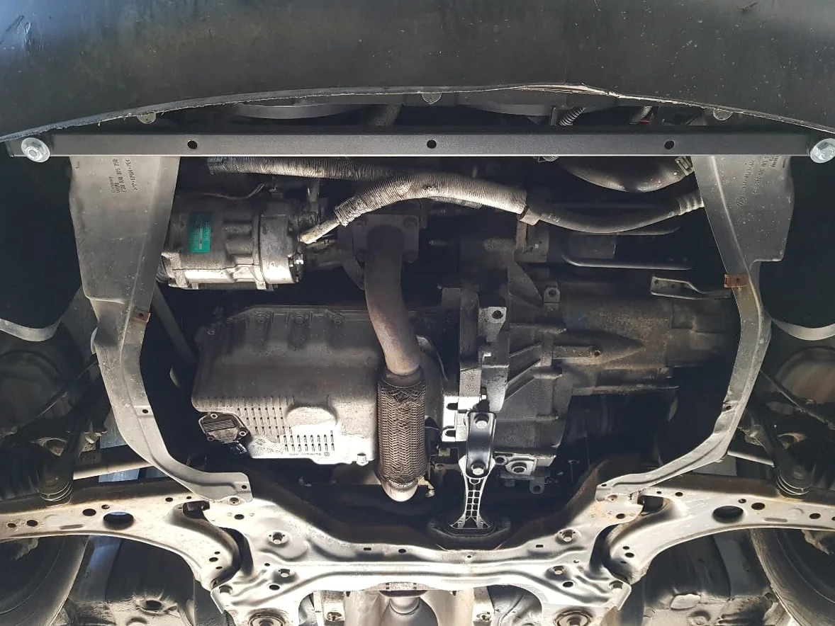 Placa protectora de cárter para motor compatible con VW Golf 4 (1998-2006)