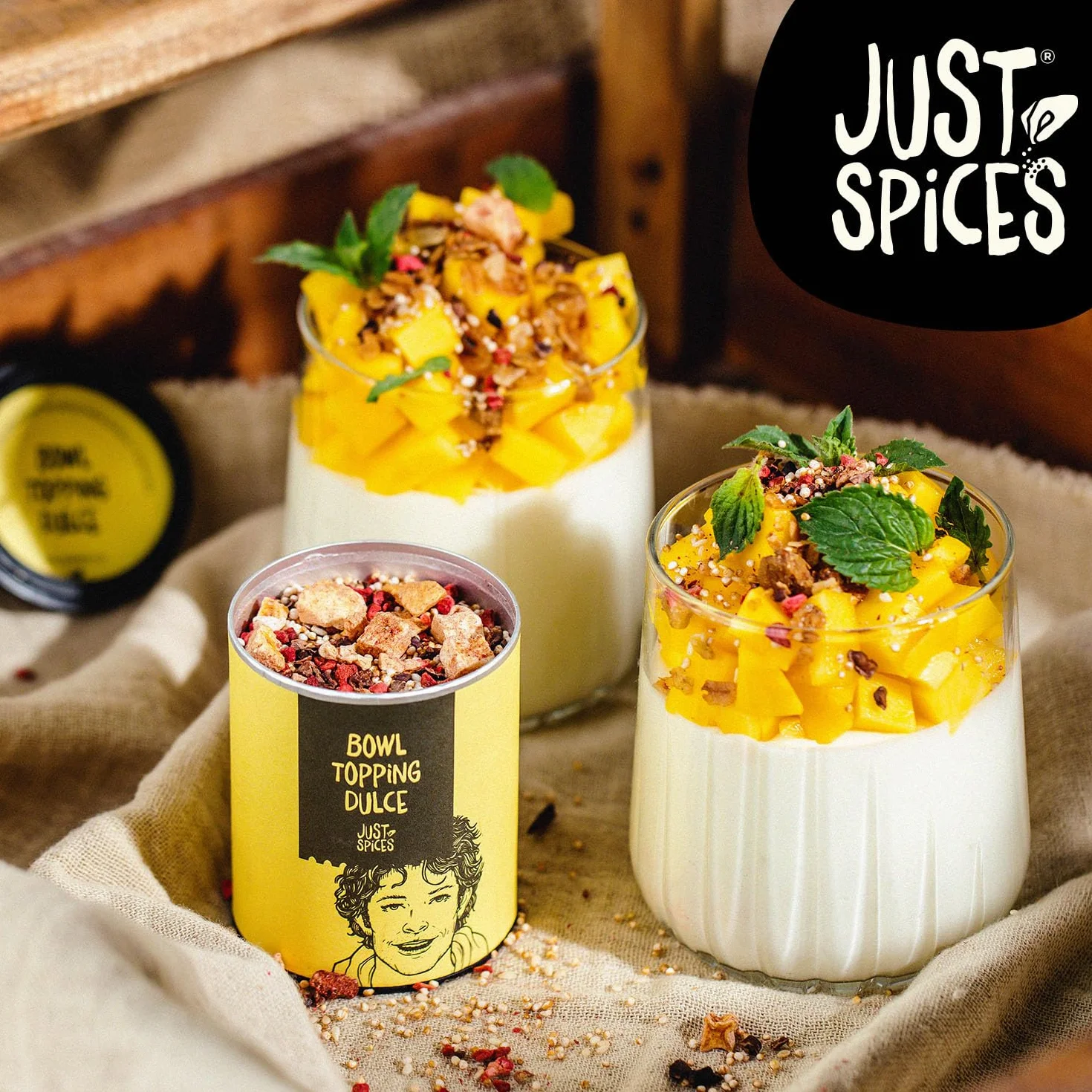 Just Spices Bowl Topping Dulce, 40 g