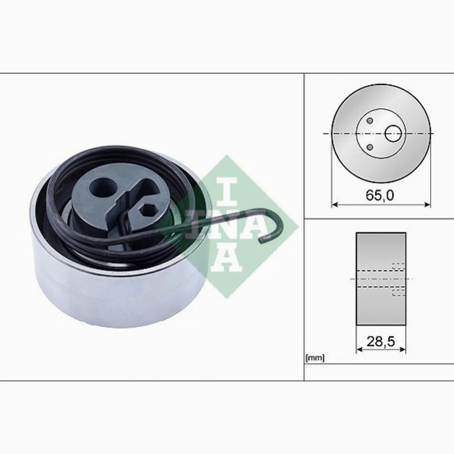 INA Kit de correa de distribución 530 0492 10 28,5mm Compatible con OPEL Corsa C Hatchback X01 Astra G CC T98 Meriva A Monospace X03 Astra G Caravan T98 Astra G Sedán T98