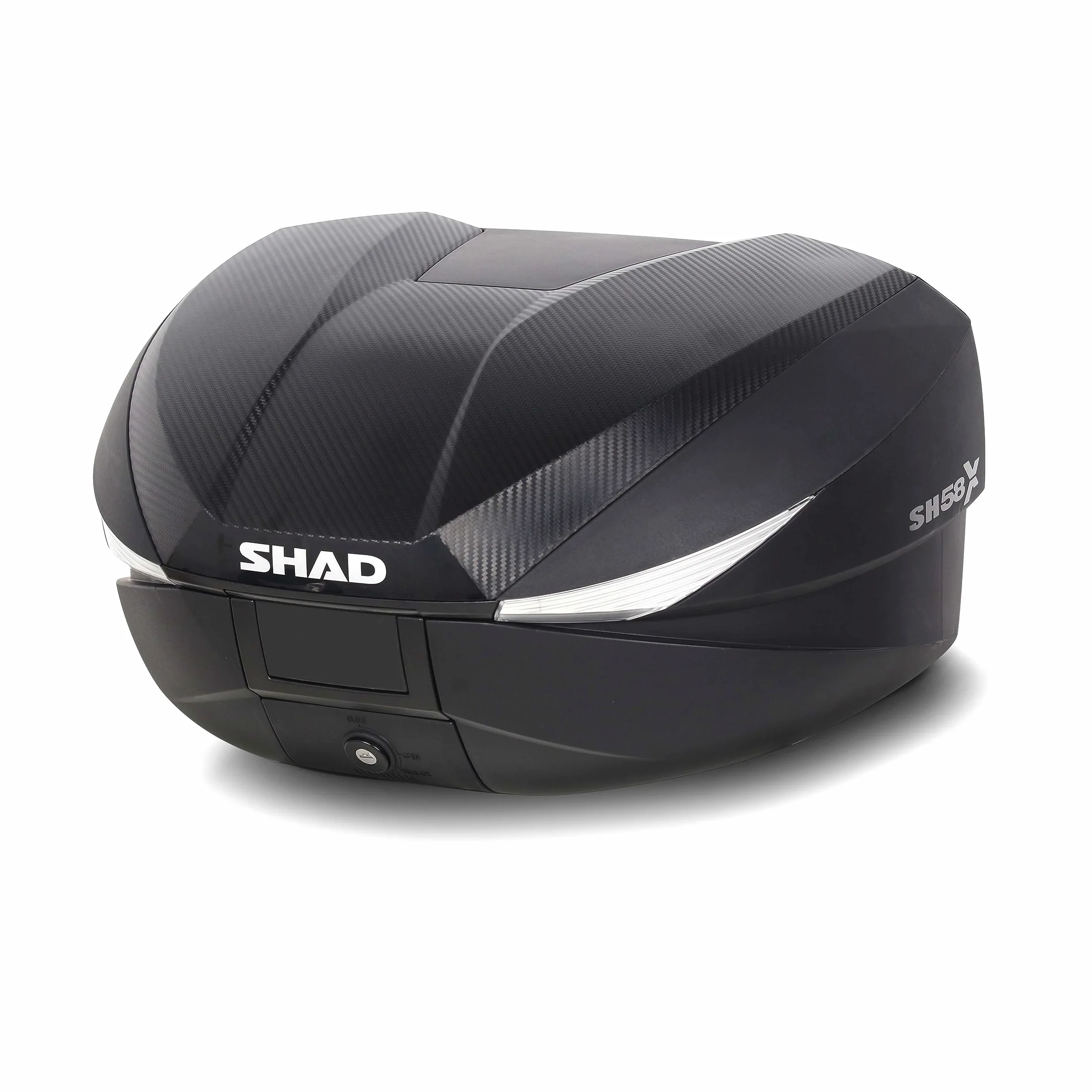 SHAD SH58X Carbon Baul Moto Expandible