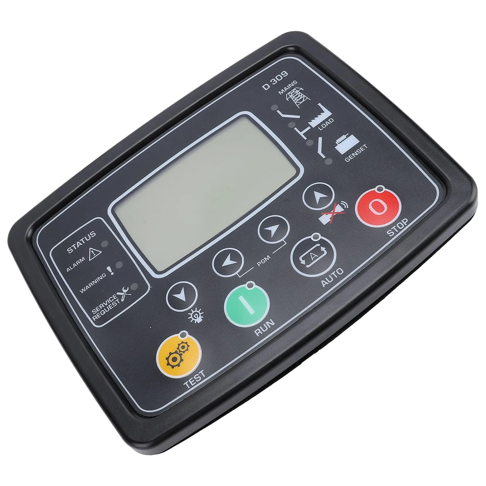 Panel de Control del Generador DKG309 Panel Controlador de Grupo Electrógeno Seguro y Duradero para de Alerta 8-36V