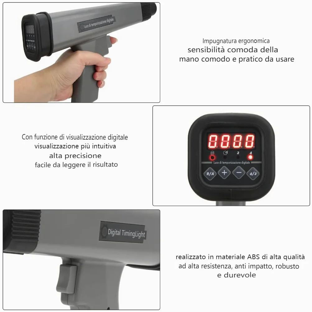 Luz De Sincronización De Encendido, Lámpara Estroboscópica De 12 V, Pistola De Sincronización De Motor De Gasolina Inductiva, Herramienta Automotriz Para Automóvil, Motocicleta, Marina, Luz De Sincron