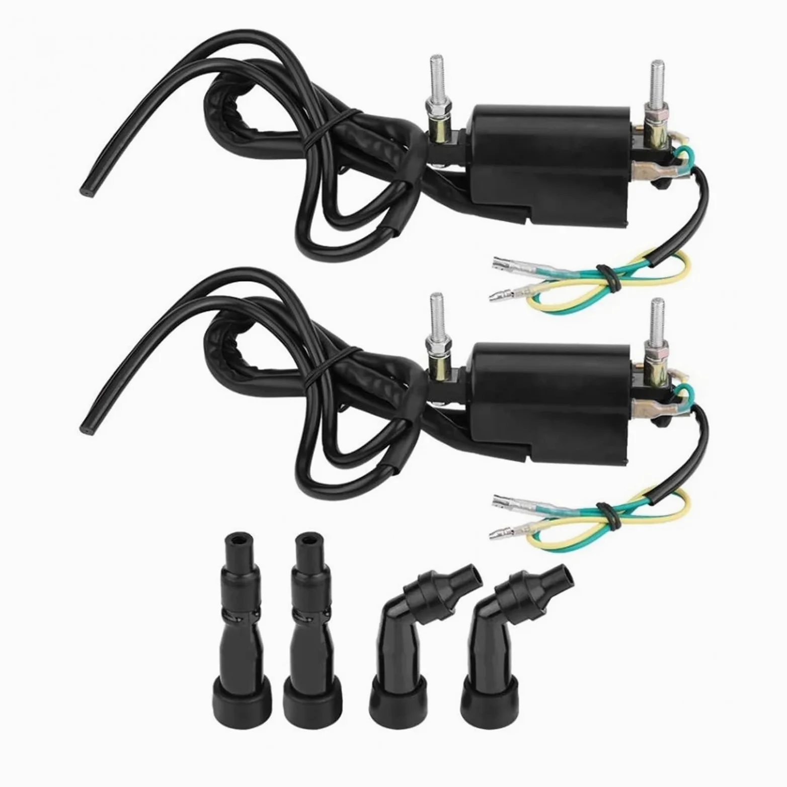 Genérico para Suzuki para Modelos GS 1 Juego De Bobina Encendido Motocicleta 21121-1174, 21121-1001 Bobina Encendido para Motocicleta