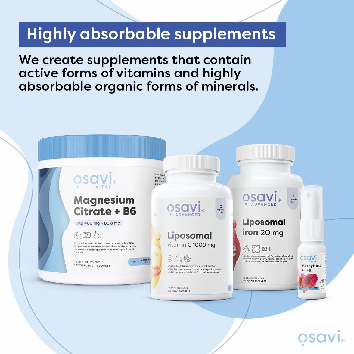 Osavi MCT Oil 1000mg 180 softgels
