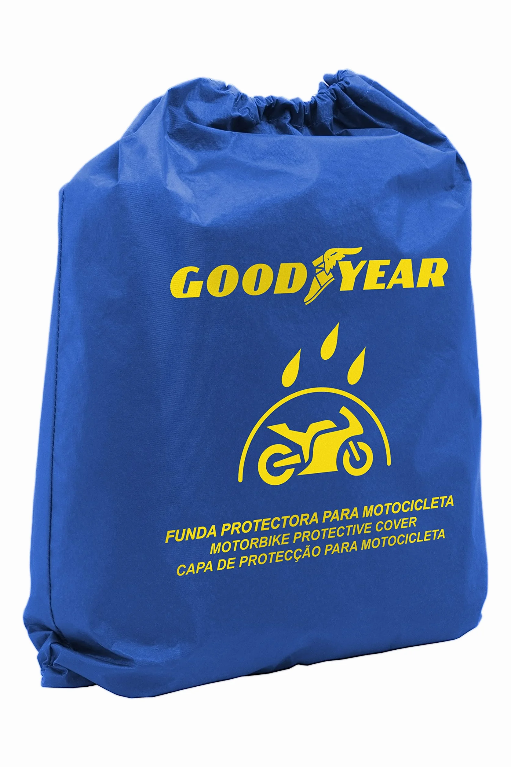 Goodyear Funda Protectora para Moto Talla L Doble Capa con Ojal de Seguridad