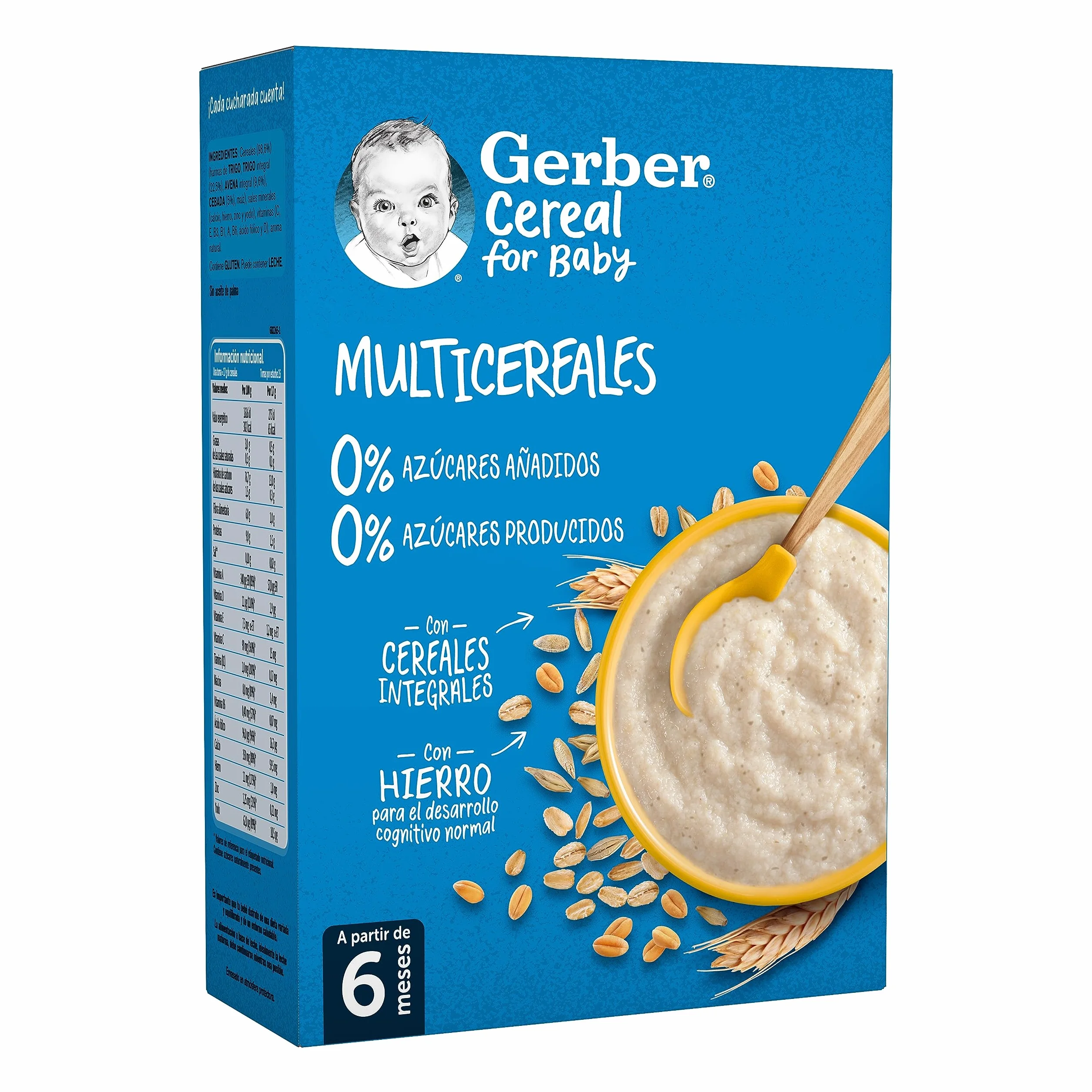 GERBER Papillas Multicereales 270 g