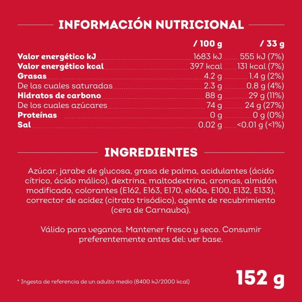 Skittles Caramelos Masticables Bolitas Sabores Afrutados 15 x 152g