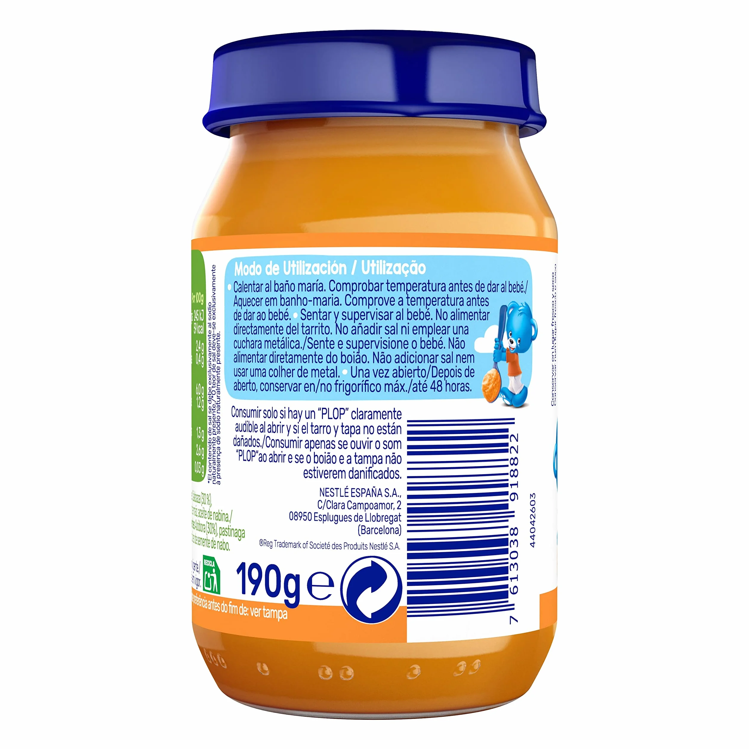 Nestle Verduritas con Pavo 6x190g
