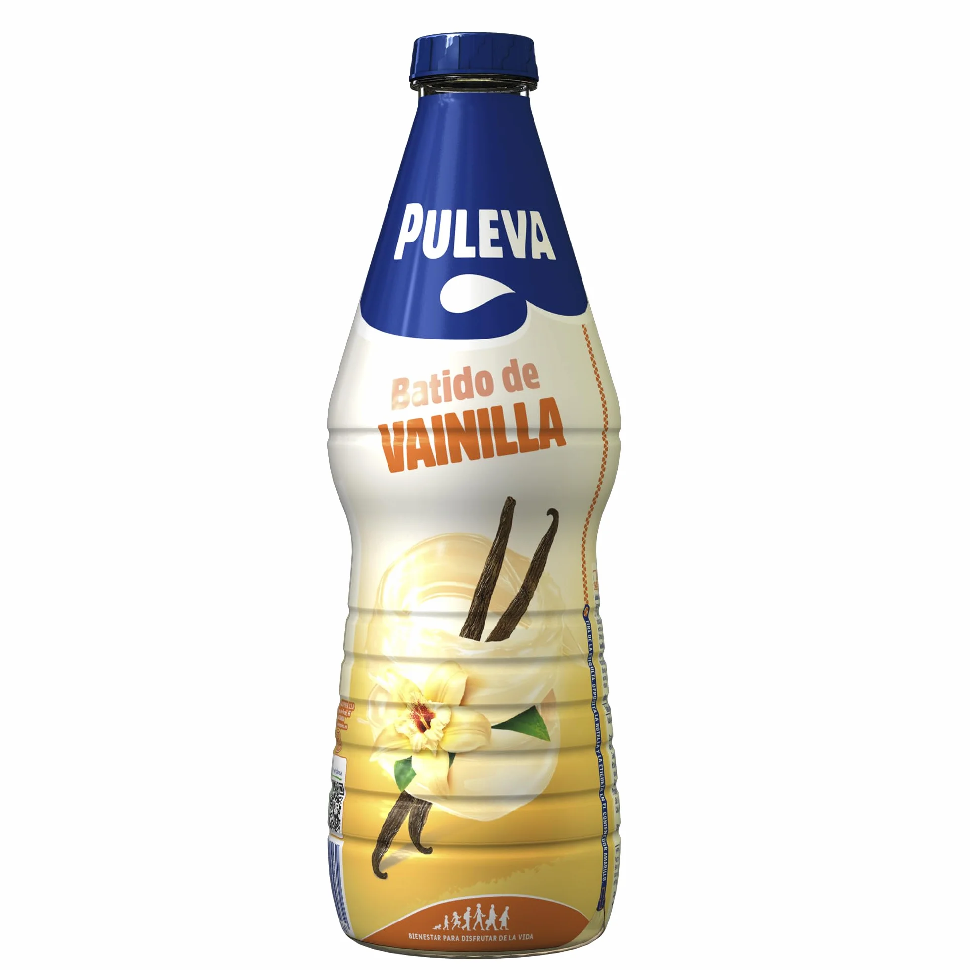 Puleva Batido de Vainilla, Rico en Calcio, Proteínas y Vitamina D, Sin Gluten, Bebida Láctea 1 L