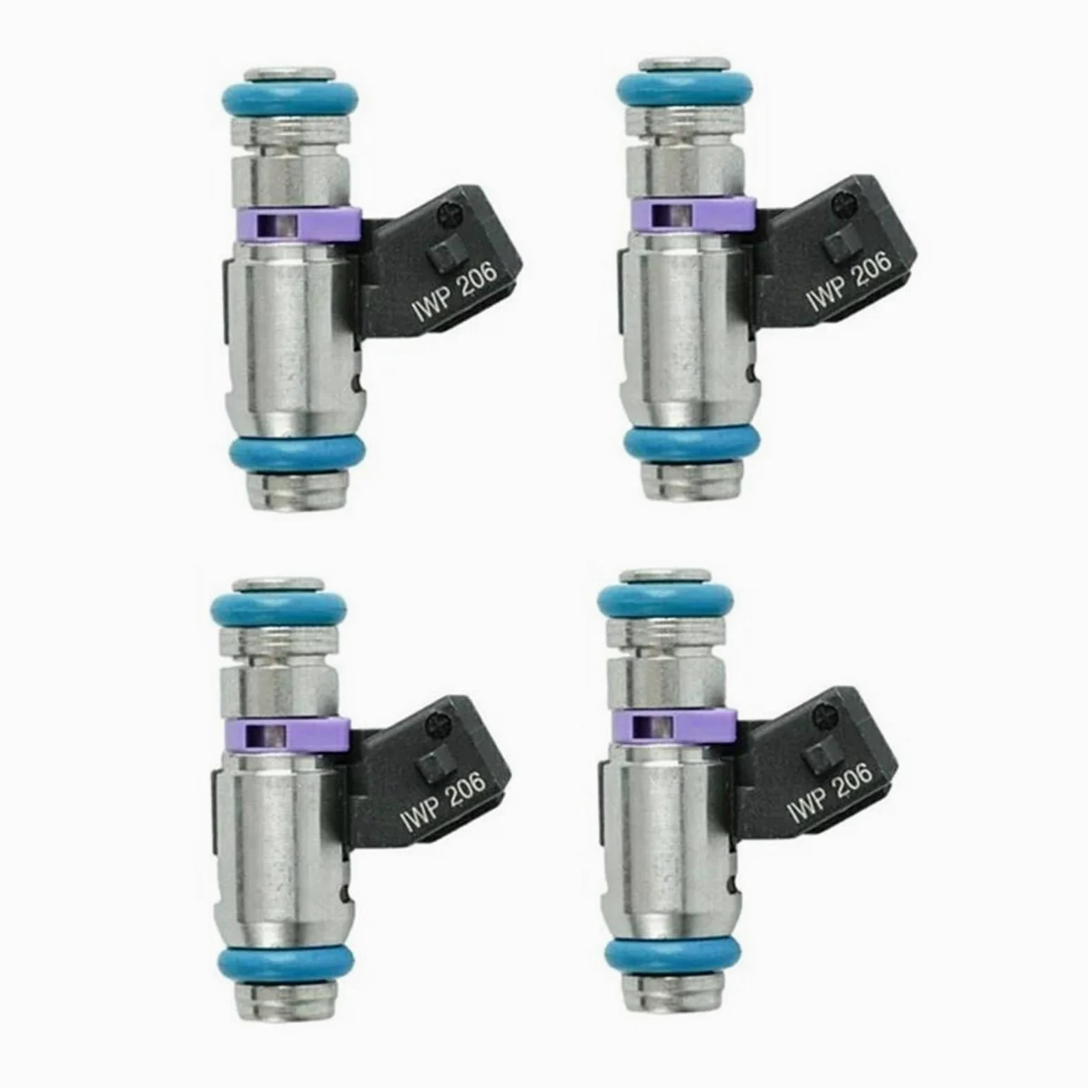 Inyectores Combustible Motor Boquilla Inyector Combustible Gasolina 4 Piezas Iwp-206 Iwp206 para Scania para Stkm206 para Módulo Dosificación Inyección inyector Gasolina