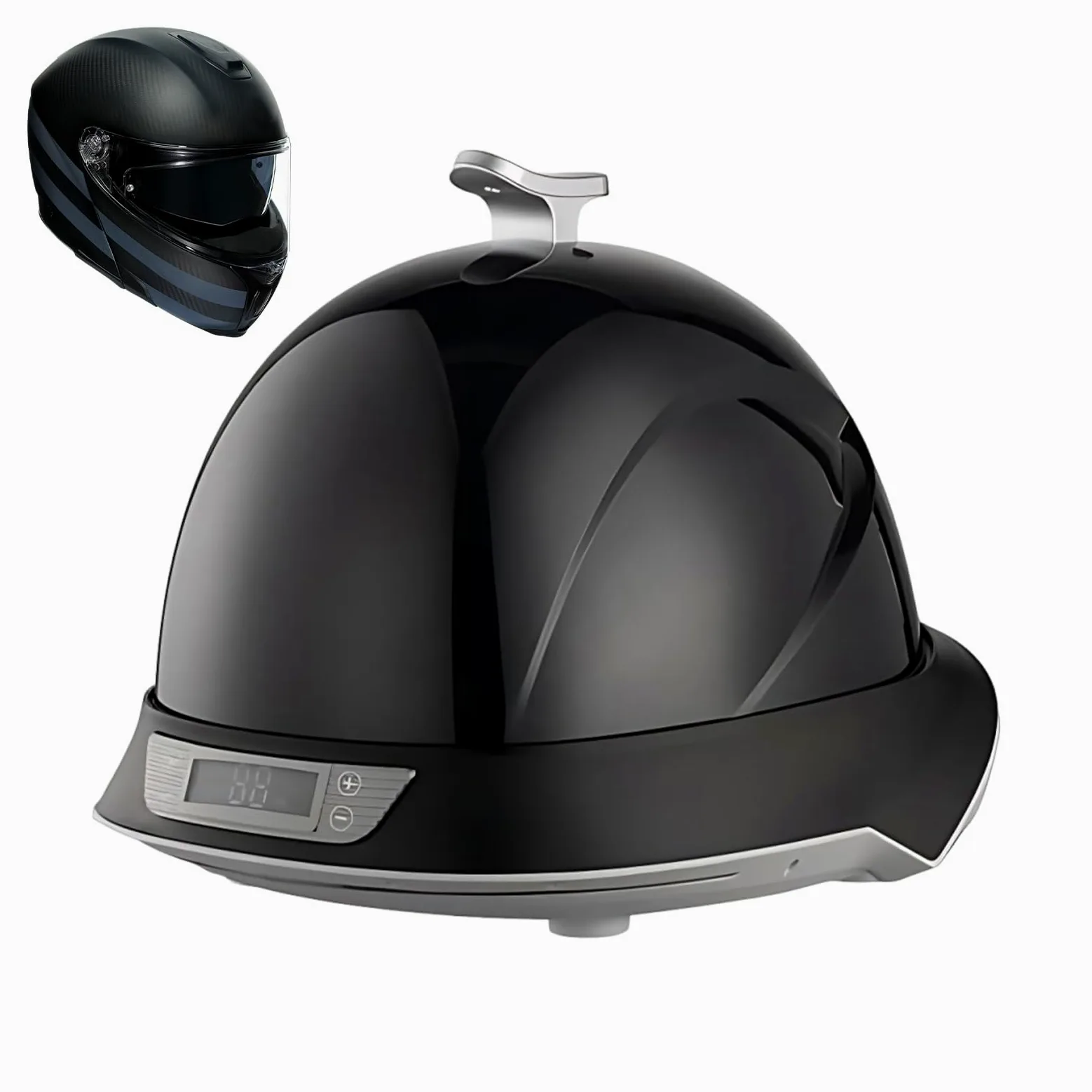 Máquina De Cuidado De Sombreros Ajustable Y Limpiador Inteligente Para Sombreros Limpieza a humedad Y Desodorante a Ozono Para Sombreros Y Cascos De Moto