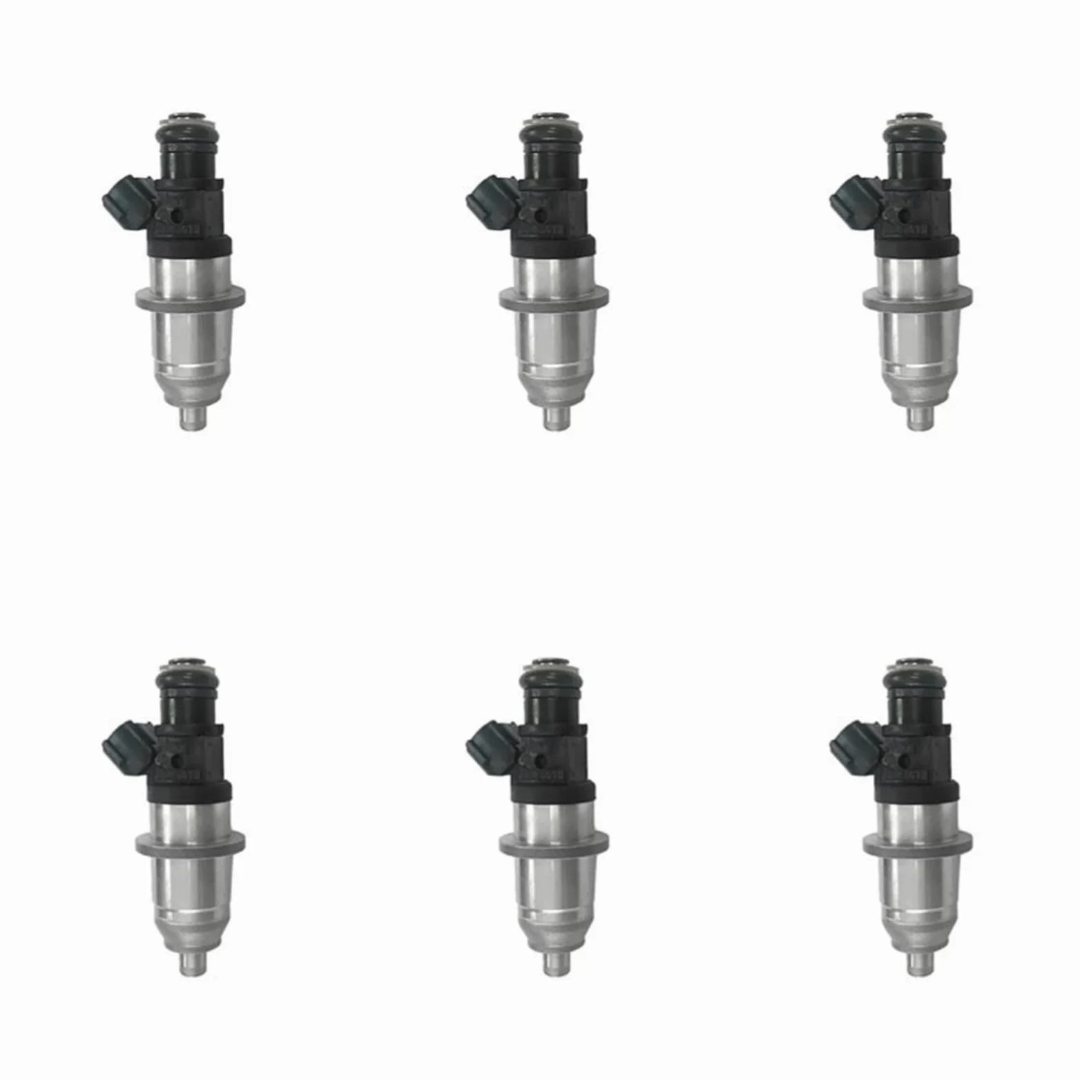 Genérico Boquilla del inyector del Coche Boquilla de inyector Combustible 6 uds E7T05071 para Mitsubishi Carisma Mantenimiento(6X E7T25071)