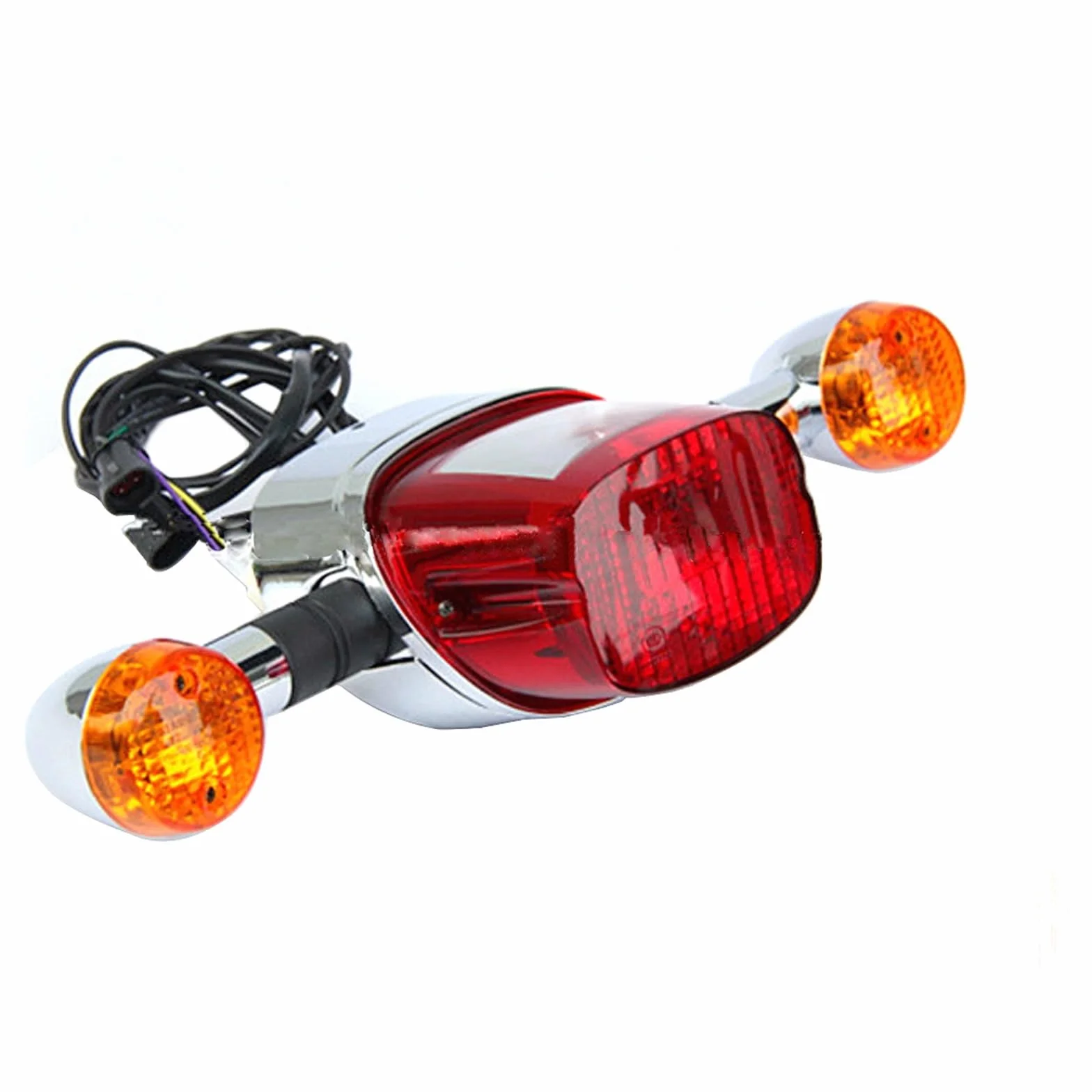 HASMI Intermitentes Moto LED Luz Trasera Original Para Motocicleta, Conjunto De Luz Trasera De Señal De Giro Izquierda Y Derecha Para Keeway Superlight 125 150 200