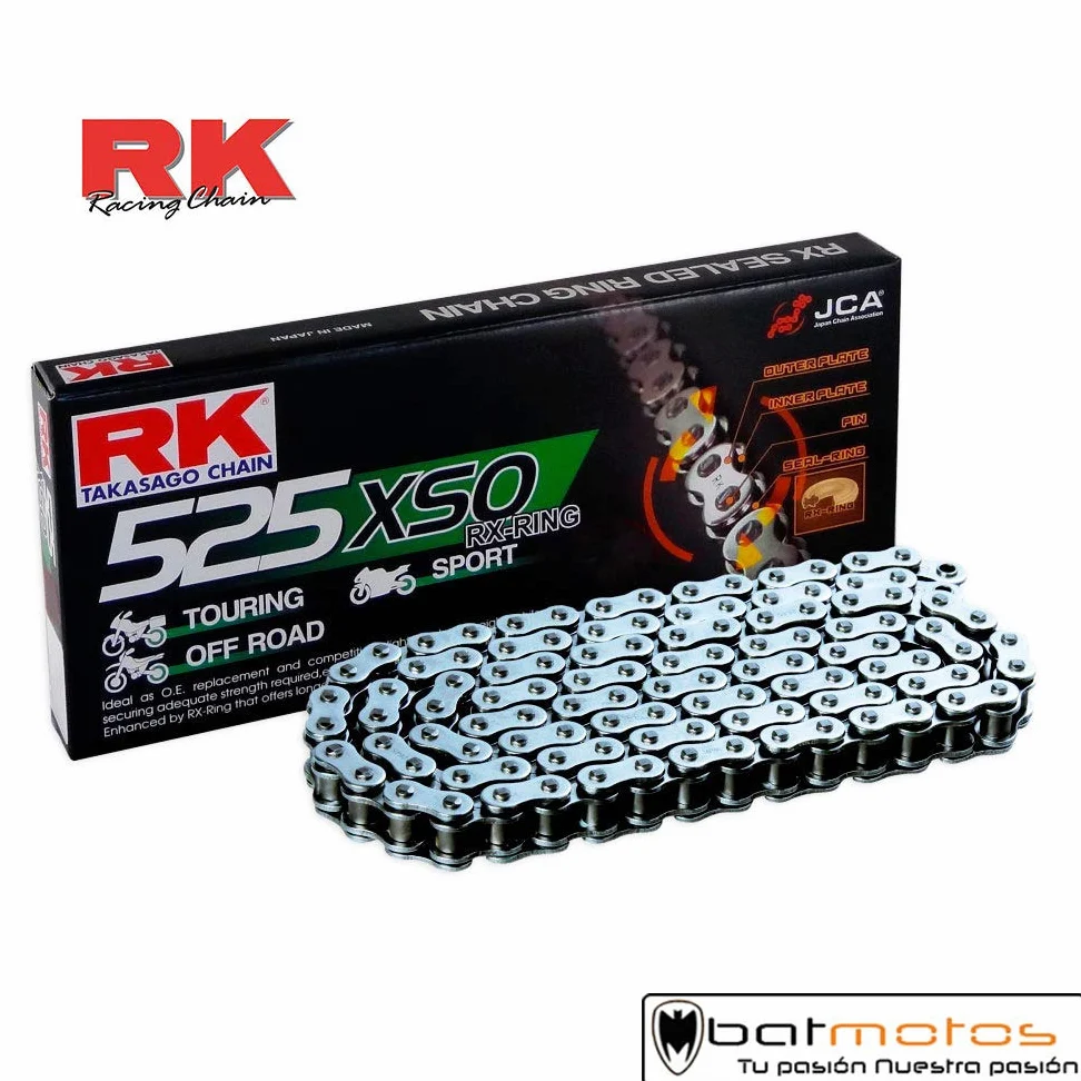 Kit de Transmision RK Suzuki GSXR 600 2001-05 15/45-110 K1-K5