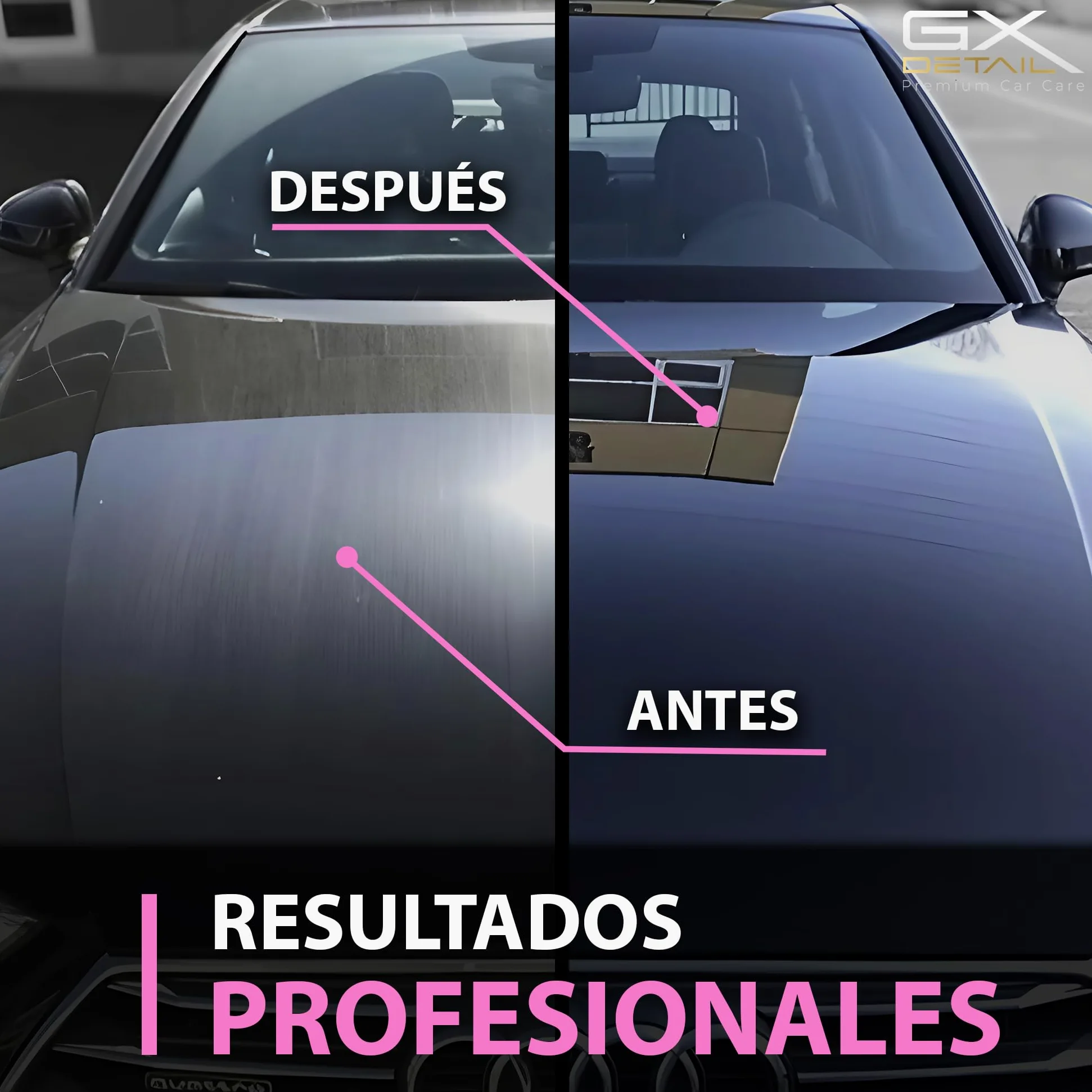 GxDetail Cera Líquida para Coche 5 Litros – Brillo Intenso y Protección Duradera – Quick Detailer - Fácil Aplicación y Acabado Hidrofóbico – Protección UV y Resistencia a la Suciedad.