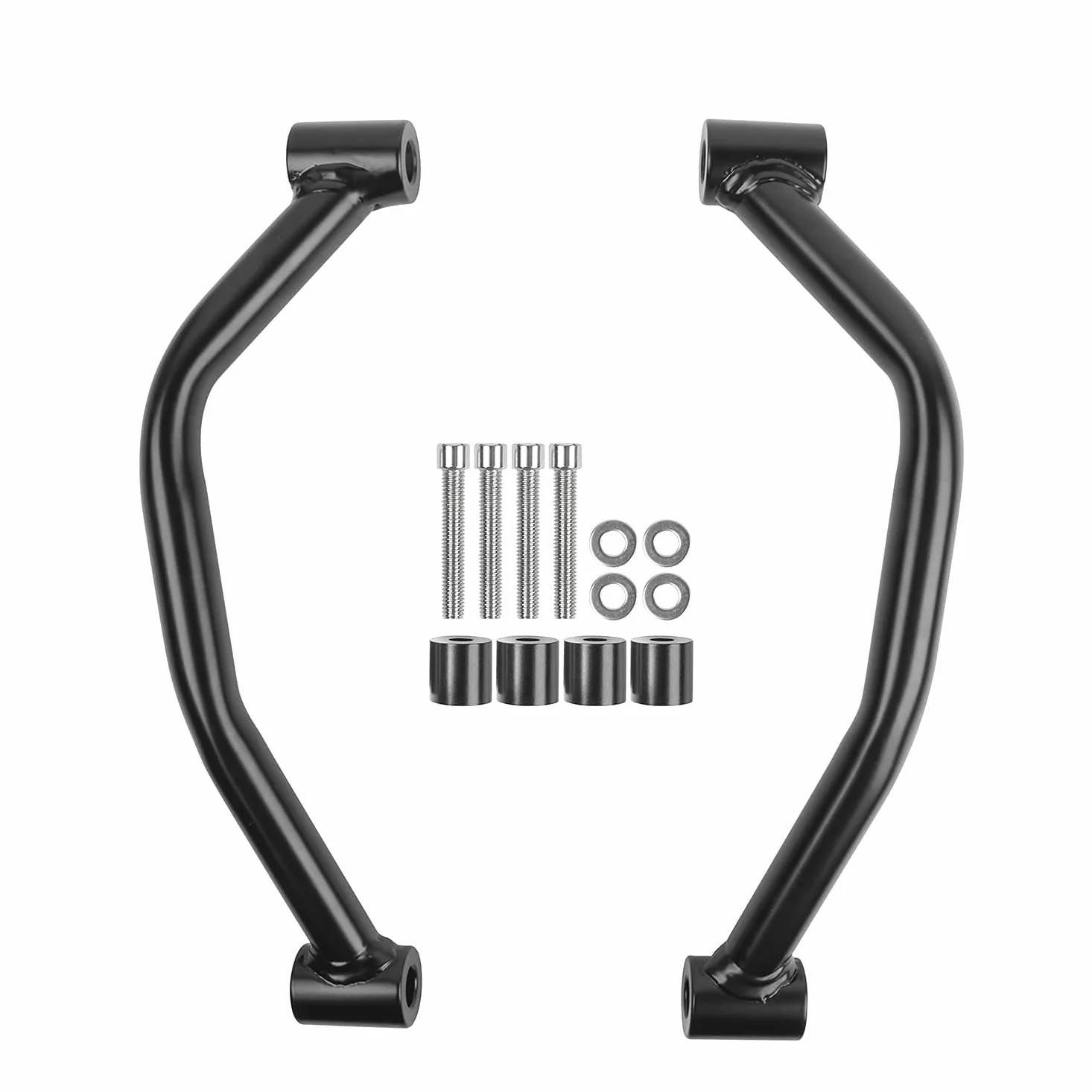 Barra de Agarre de Mano de Acero al Carbono para Asiento Trasero de Motocicleta Compatible con Y-amaha TENERE 700 XTZ 700 XTZ700 2019 2020 2021 Kit de Mango de riel de reposabrazos (Negro)