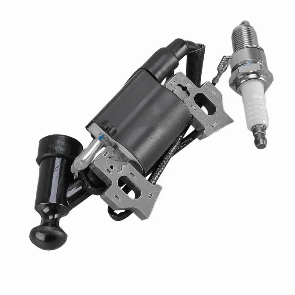 Kit de bujías de módulo de bobina de encendido apto for GC-PM 46 1 S | Compatible con cortacésped GC-PM 46 1 S GH-PM 46 1 S 40P.