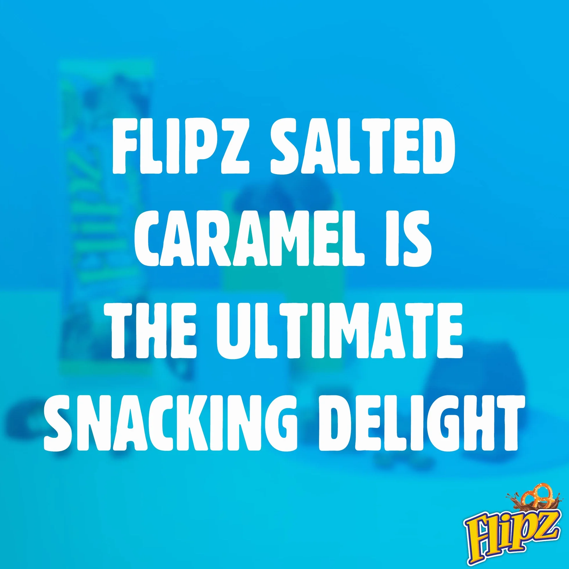 Flipz Salted Caramel Coated Pretzel 90g