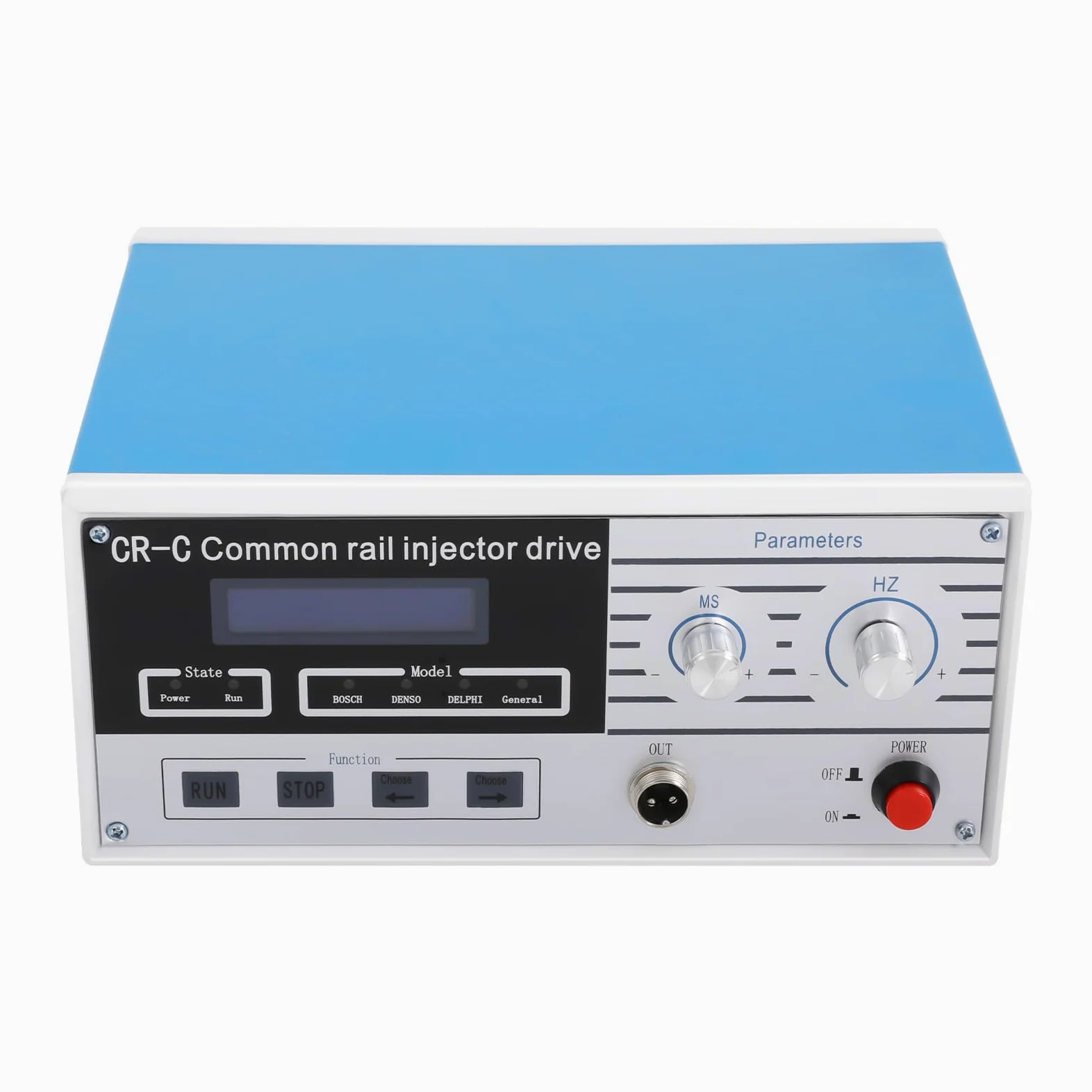 Comprobador de inyectores CR-C Multifuncional Common Rail Inyector de Inyectores, S60H - Comprobador de boquillas de combustible, 220 V, rango de medición de 0-60 mpa, presión de prueba de 40