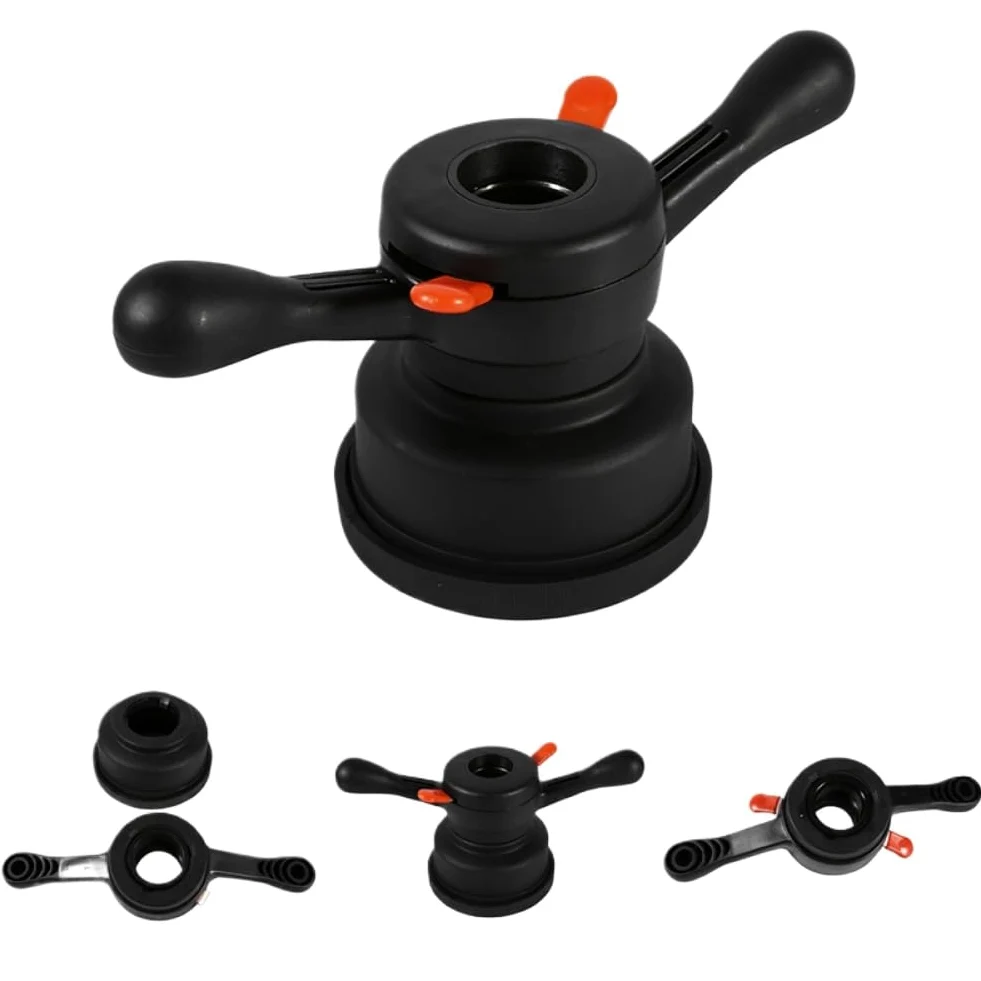 Hoping Reemplazo del Cubo de liberación rápida de Tuerca de Mariposa para balanceador de Ruedas Compatible con Cambio de neumáticos estándar(As Shown 40mm x 3mm)