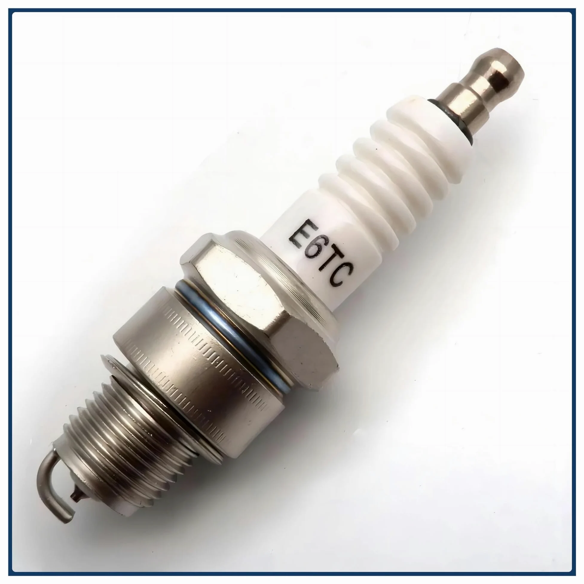 2 uds bujía E6TC for Motor de 2 Tiempos 49cc-80cc Bicicleta motorizada PW50 PY50 50 Pit Dirt Bike | 10pc