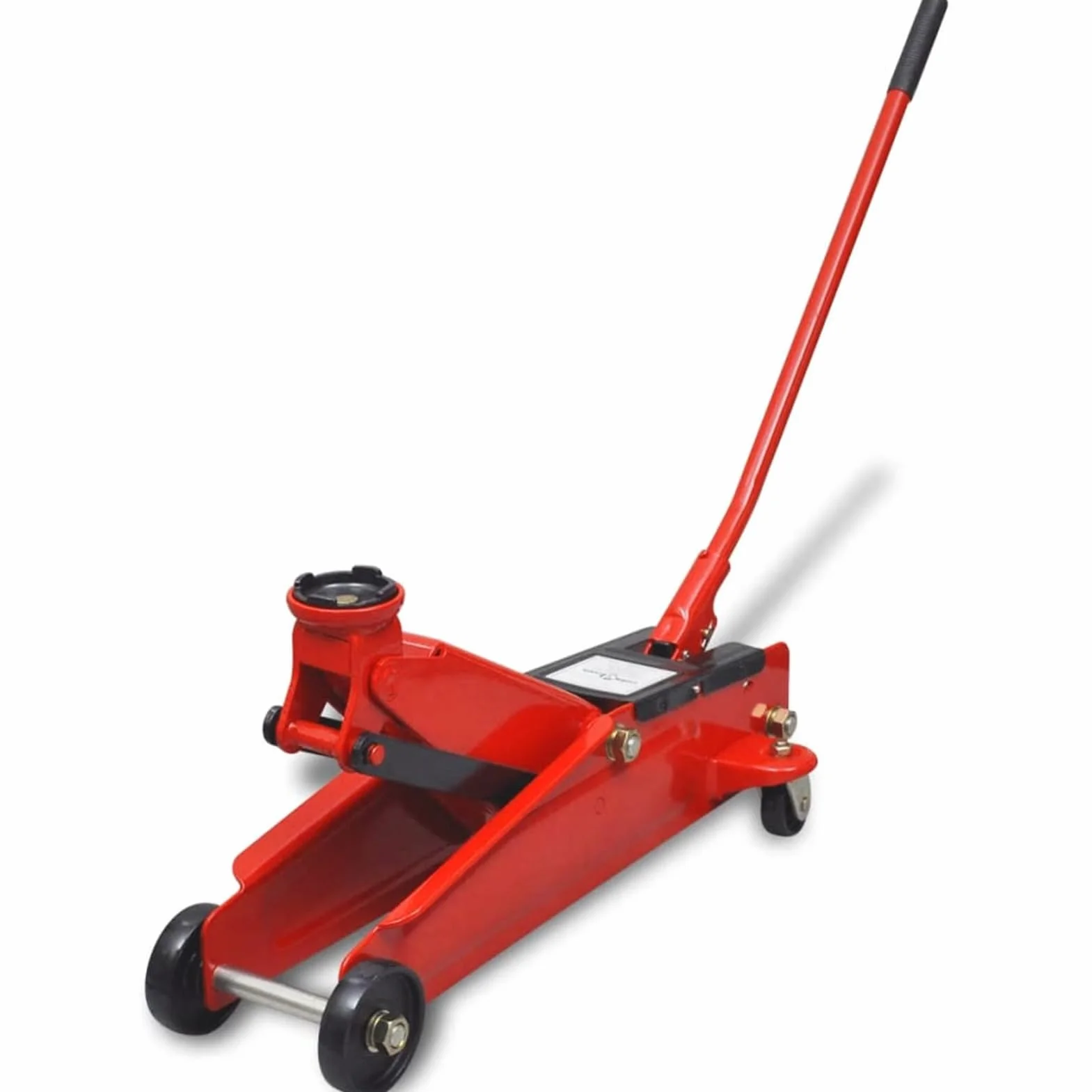 ARKEM Gato hidráulico bajo 3 toneladas Rojo Elevador Coche Gato HidráUlico Profesional