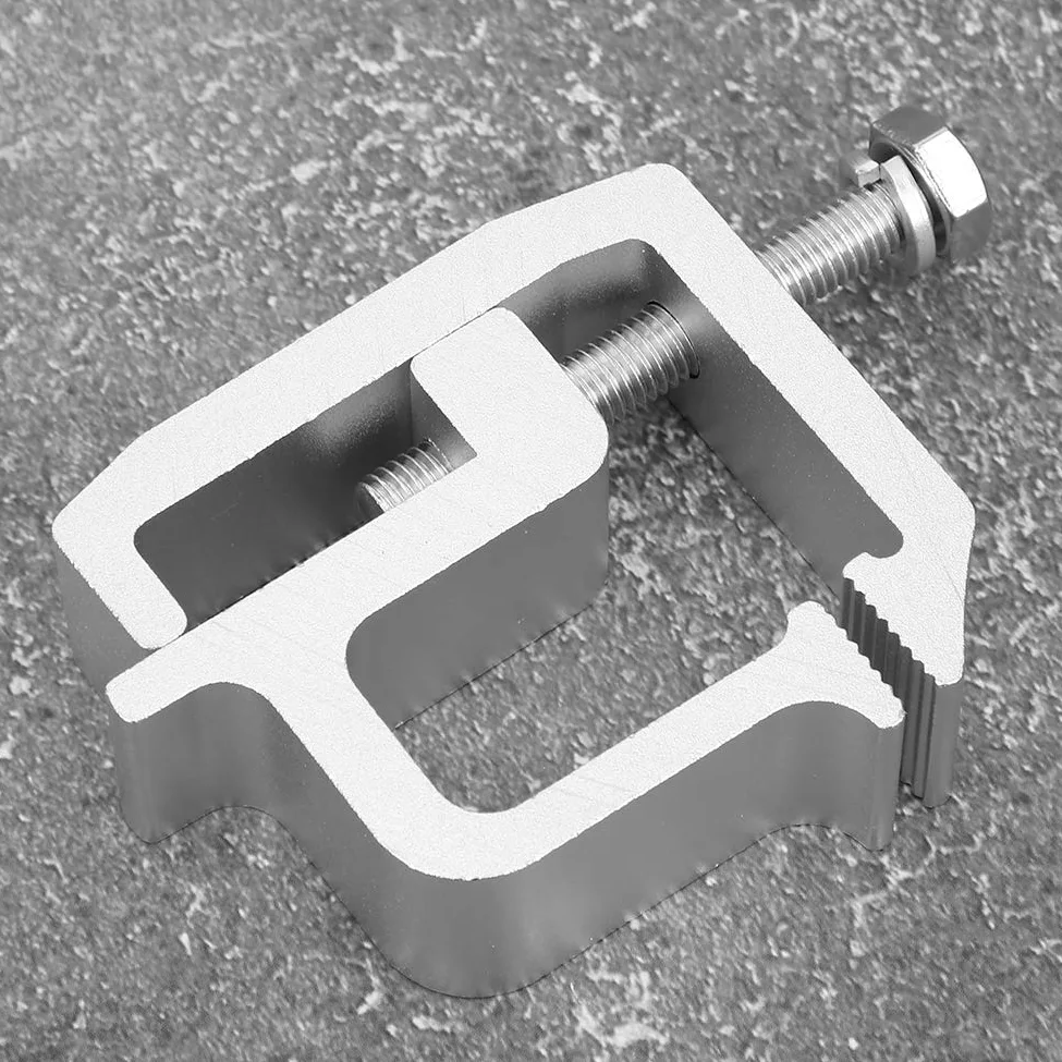 Paquete de 4 Abrazaderas para tapa de camión ,abrazaderas de montaje de carcasa universal Tite Lok Truck Cap Topper Accesorios de servicio pesado para todas las camionetas ,exterior automotriz