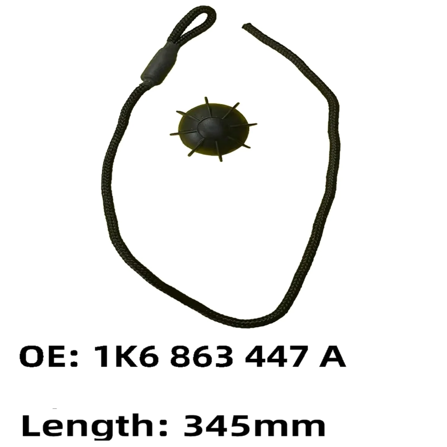 Trasera Maletero Cuerda Compatible Con VW Para Golf 5 6 Para GTI R32 2006-2013 1K6863447A Interior Del Automóvil Paquete Trasero Maletero Estante Cuerda Tapa De Maletero Correa De Sujeción Cuerda(colo