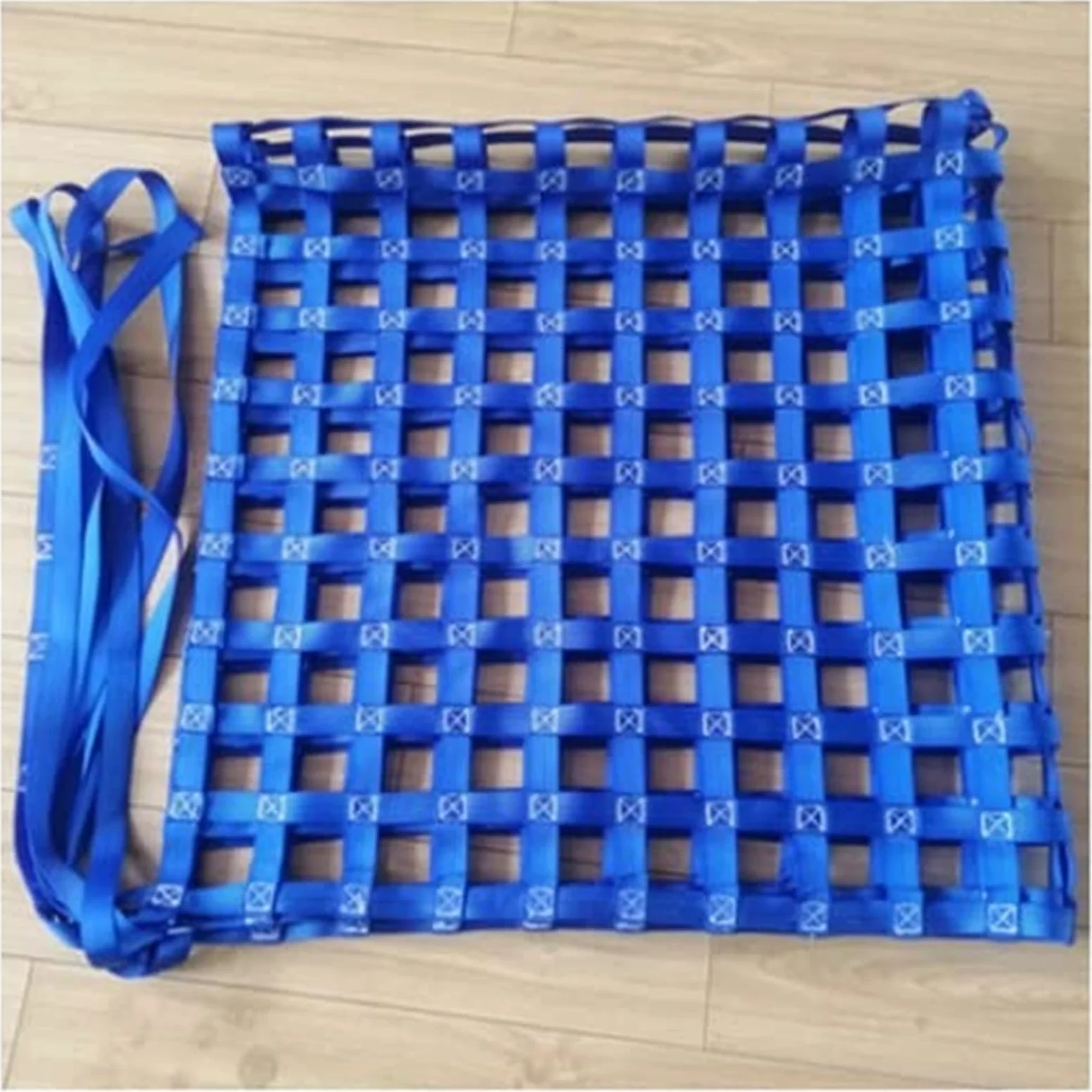 Red De Elevación Resistente A La Rotura - Red De Elevación Del Cargo Del Poliéster, Red De Escalada Al Aire Libre Segura, Red De Carga Del Remolque, Red De Elevación De La Cuerda, Azul ( Size : 2 X 2M