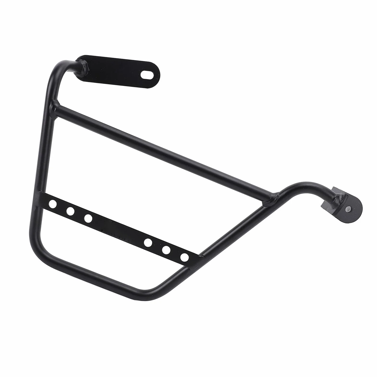 Pastel de Equipaje Lateral de la Motocicleta: Soporte de Soporte de Tubo de Hierro de 12 Mm Fuerte para V7 Stone Special, Classic Trofeo y (Derecha: MV834 BBZJ)