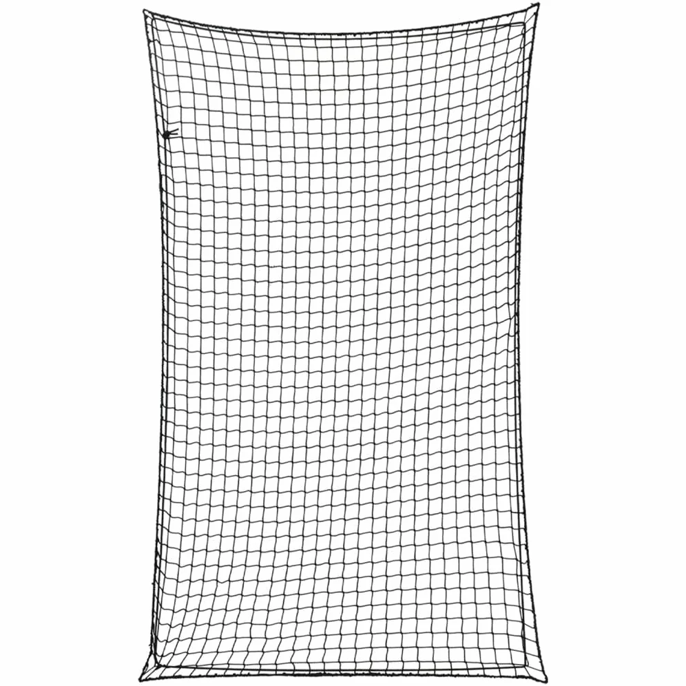 Remolque de red con cuerda de goma negra, 5 x 3 m, polipropileno, elástico y resistente a la intemperie, seguro de carga para coche, coche, SUV, furgoneta, versátil para equipaje, maletero