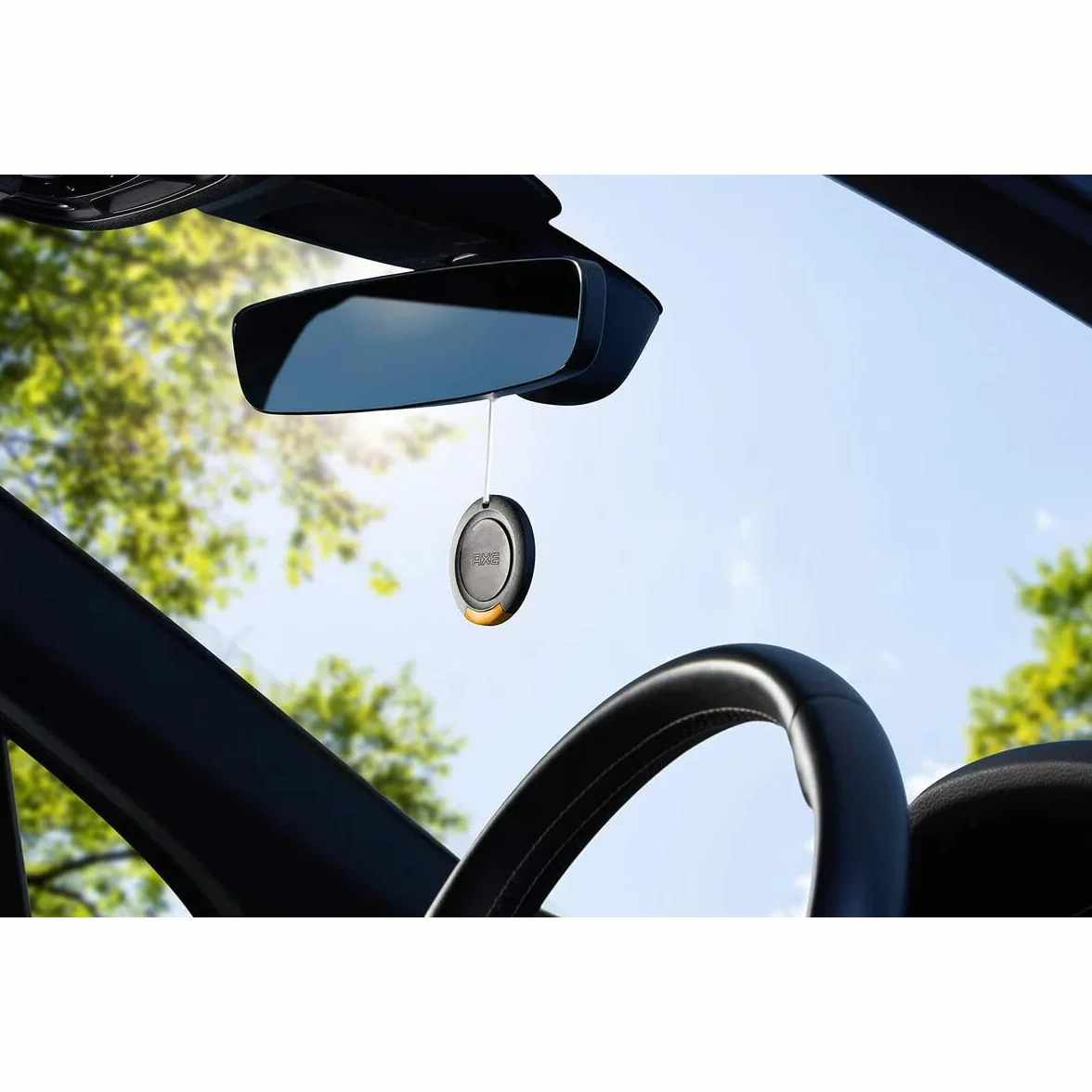 AXE Ambientador Coche 3D Colgante - Fragancia Dark Teamptation - Elimina Malos Olores al Instante - Frescura Irresistible y Duradera por 30 Días - Estilo y Sabor en Cada Viaje