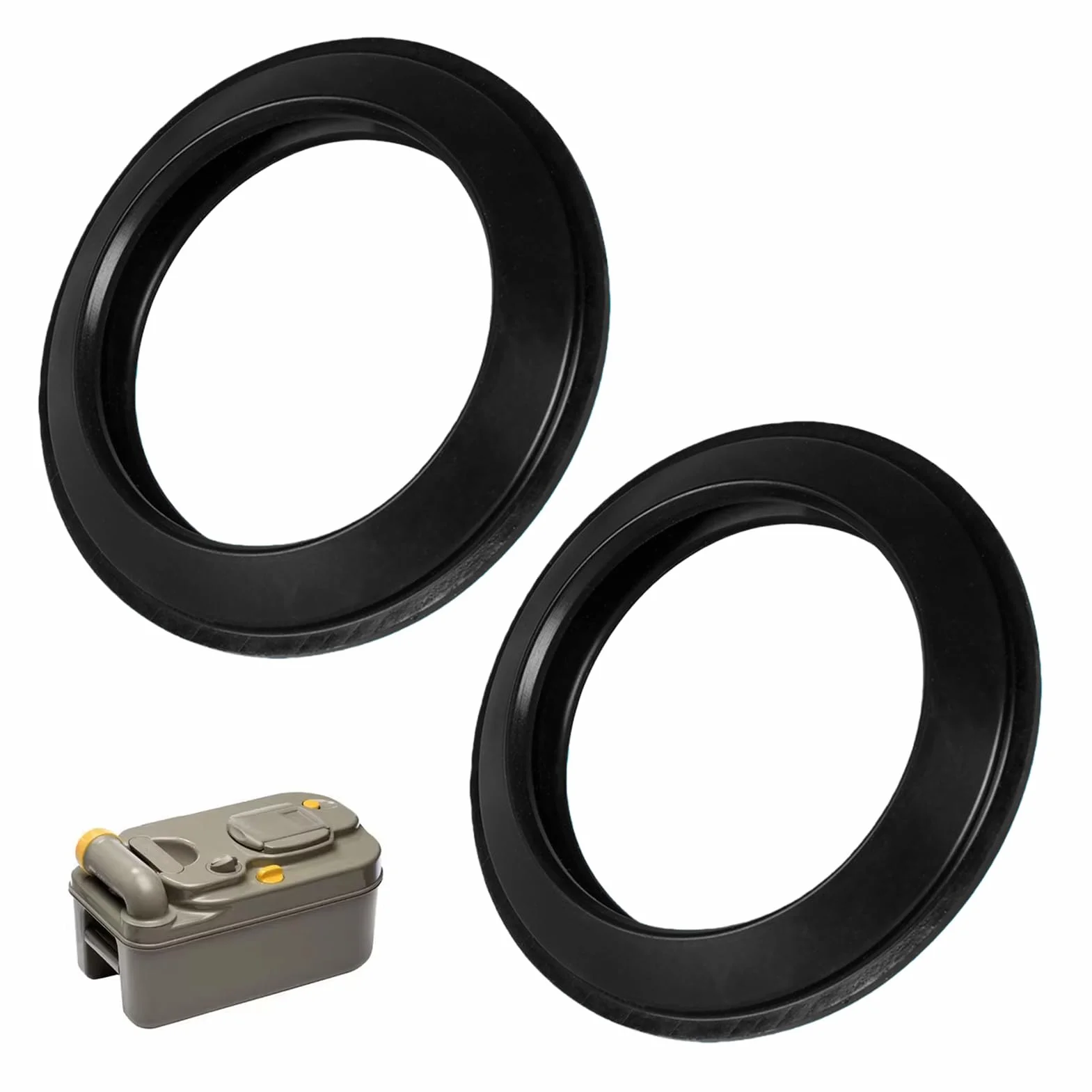 2 Piezas Junta de Silicona Inodoro para WC Thetford C200 C250 C260 C400 C2 C3 C4, Arandela Válvula de Descarga, Para Autocaravanas, Junta wc Thetford, Furgonetas Camper y WC Portátiles Camping