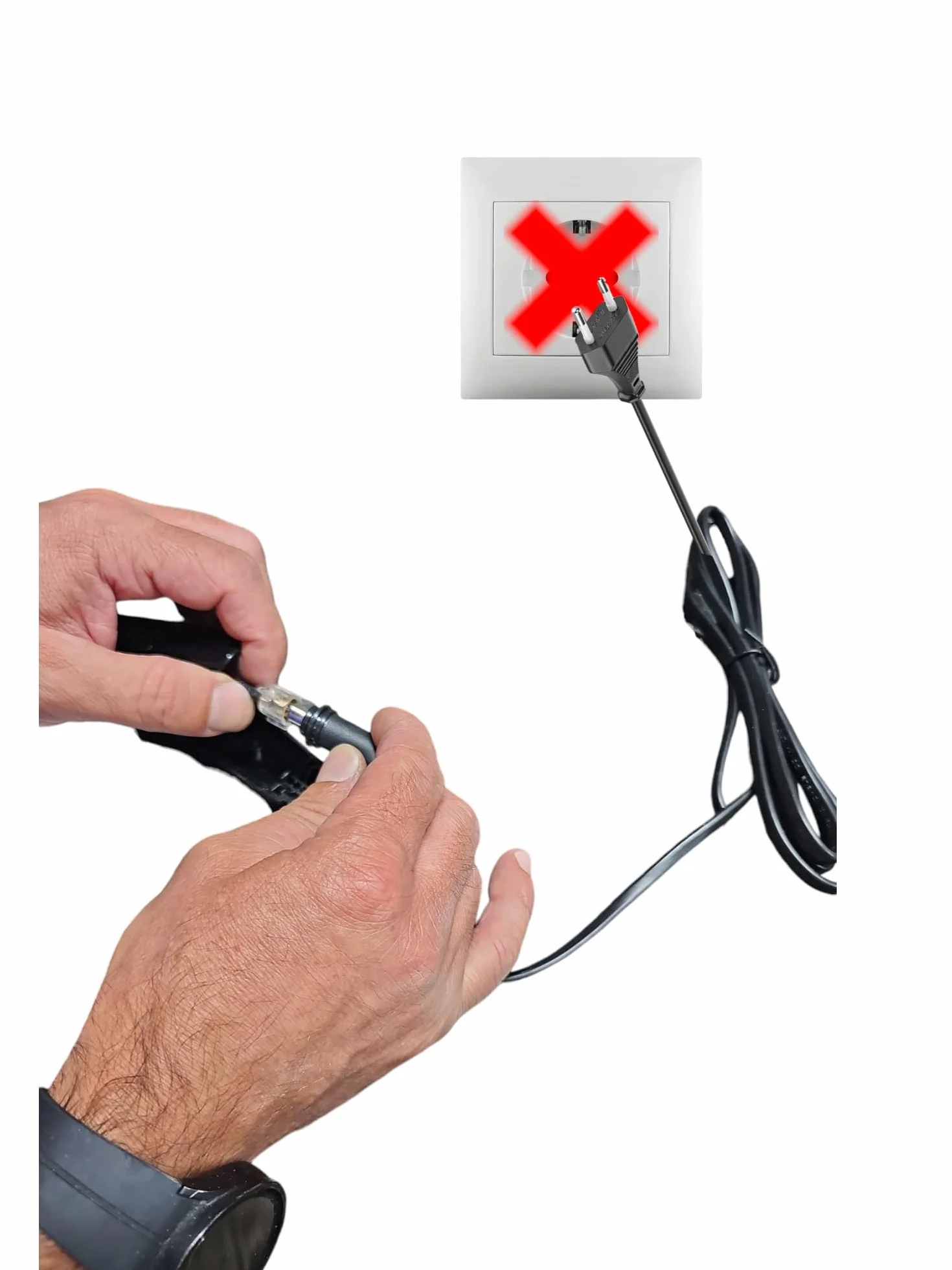 Cable plancha de pelo