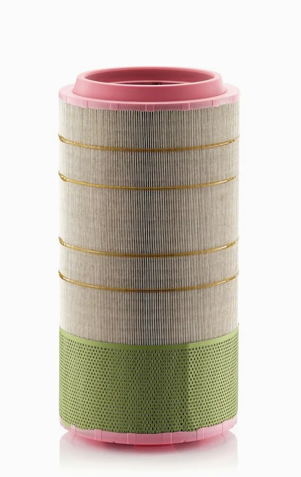 MANN-FILTER, C 28 1275 Filtro de aire | Para Camiones y autobuses, Aire limpio, Material filtrante resistente, Ajuste perfecto, Calidad original OE